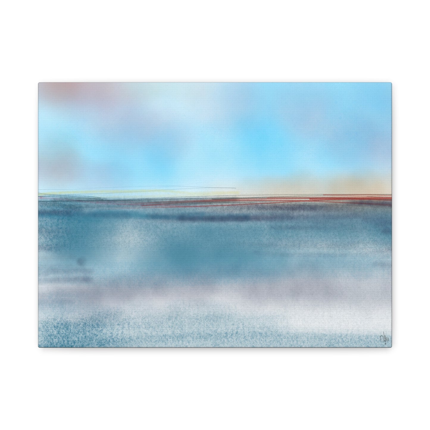 Abstract Coastal 8 Canvas Print - Alja Design