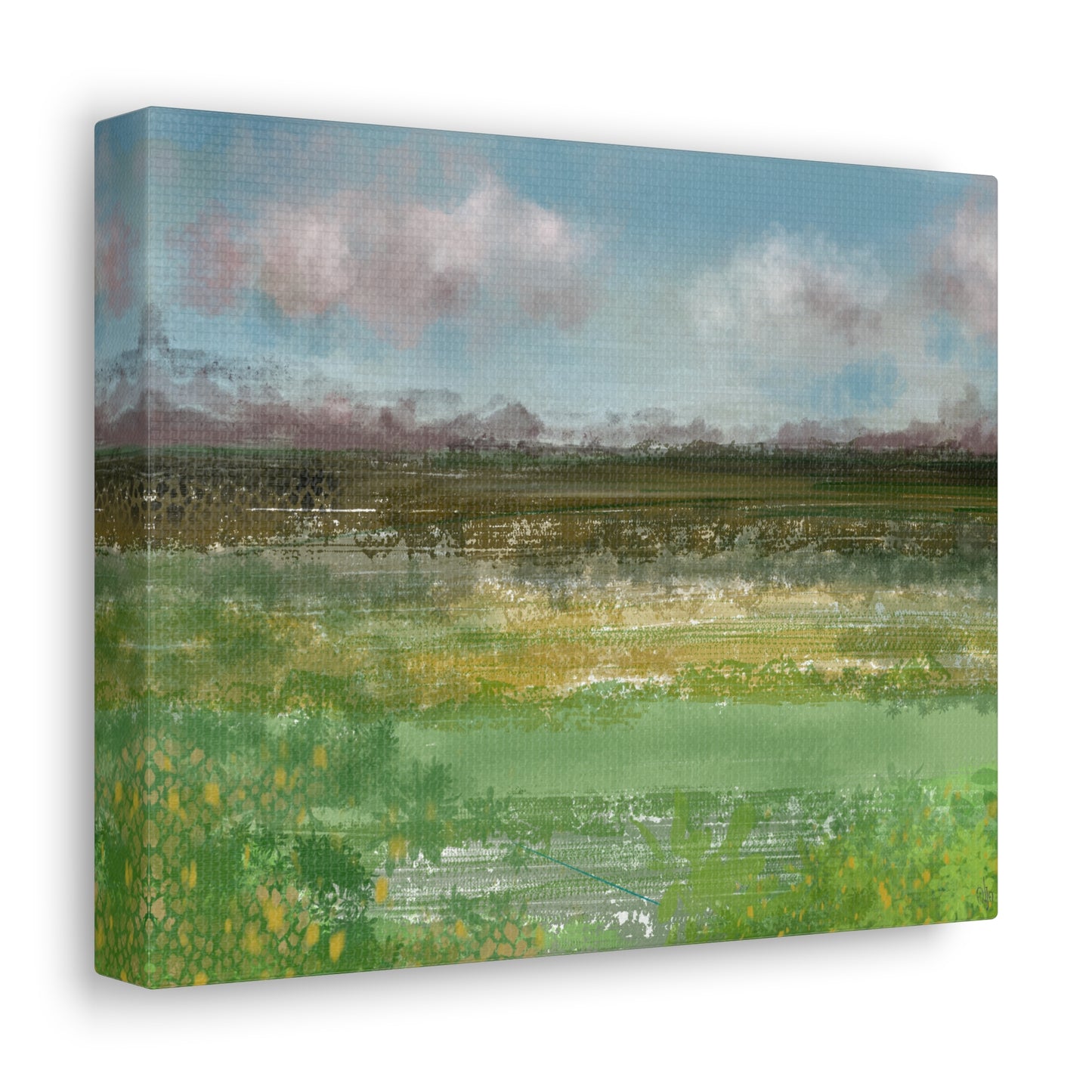 Abstract Coastal 10 Canvas Print - Alja Design