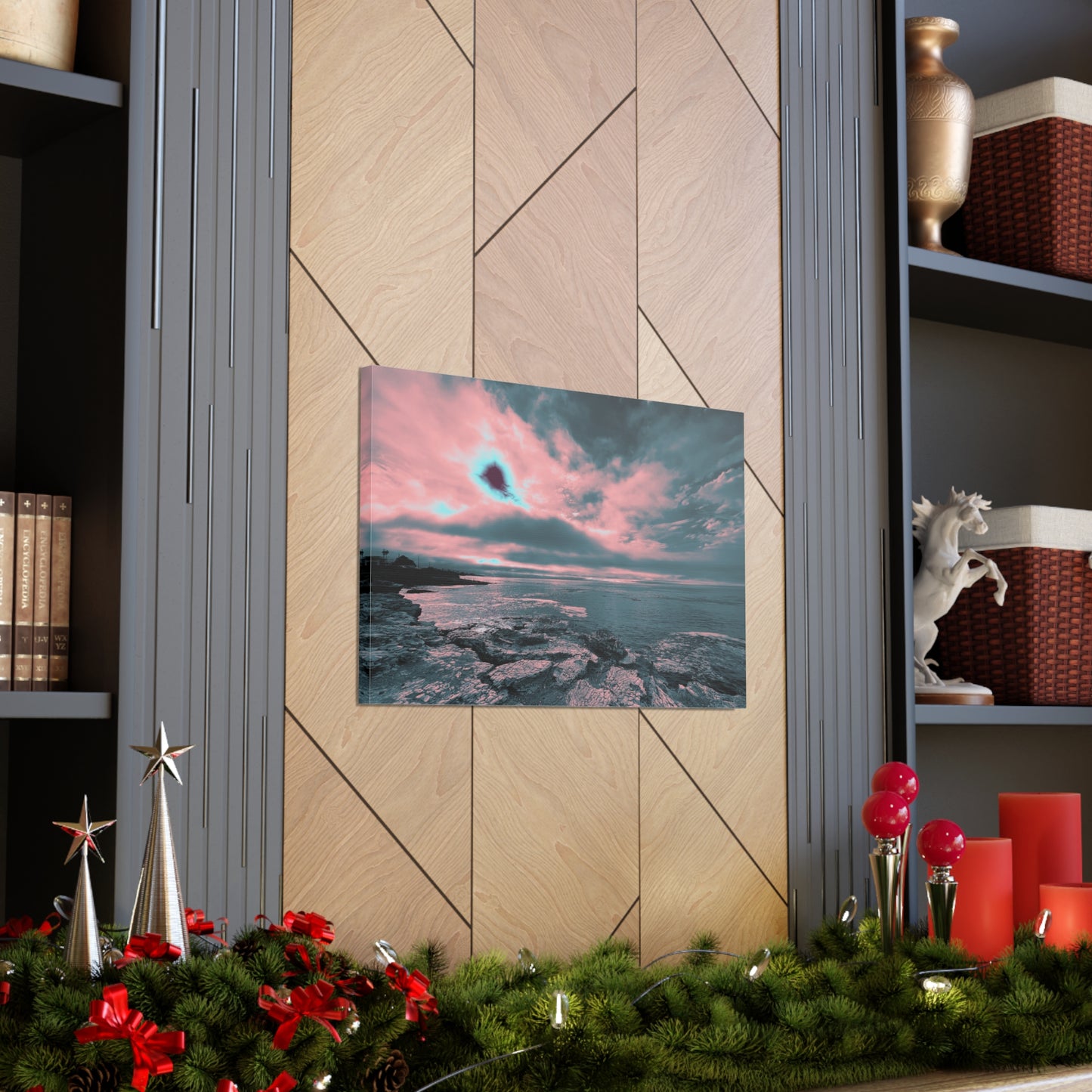 Expressive Cloud Canvas Print - Alja Design