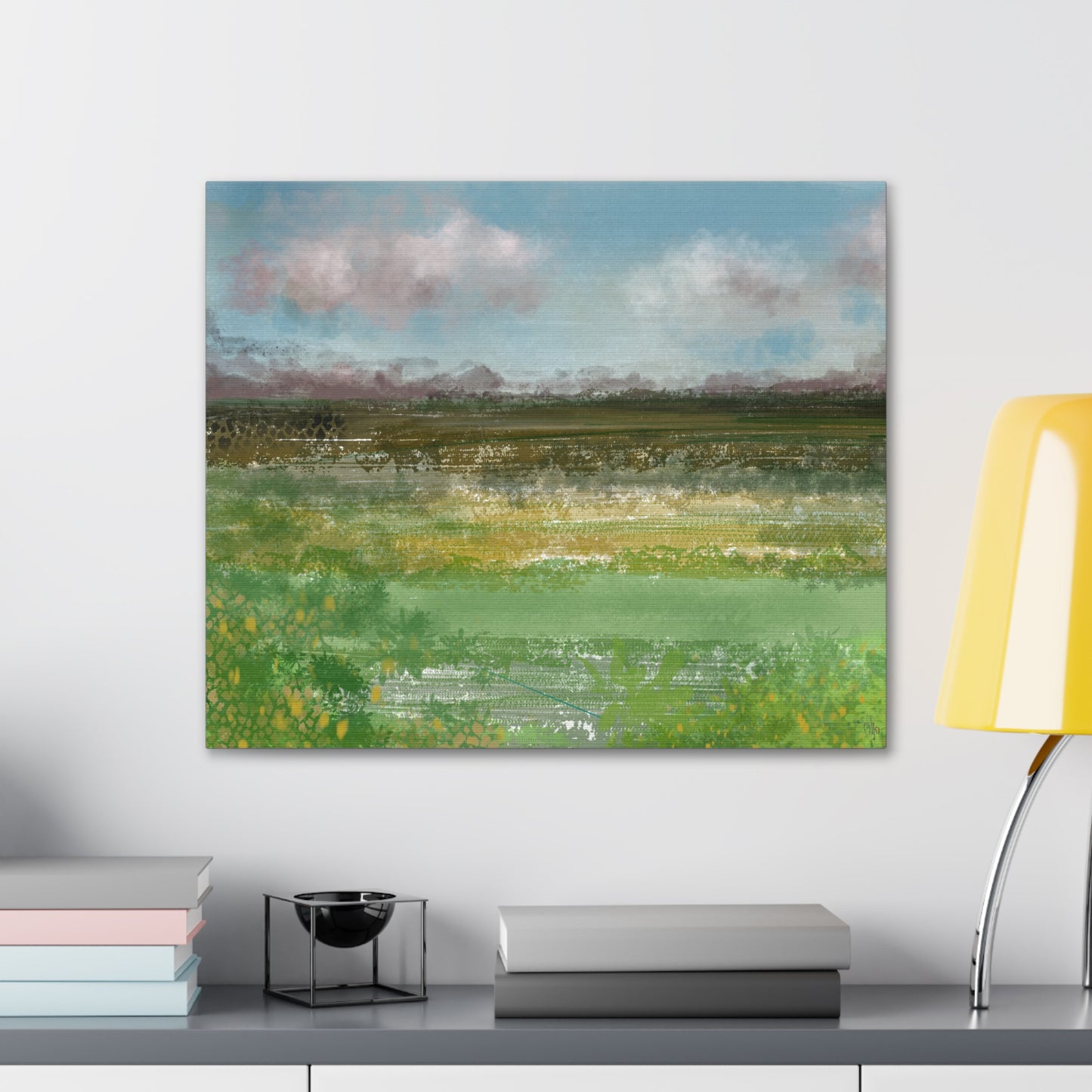 Abstract Coastal 10 Canvas Print - Alja Design