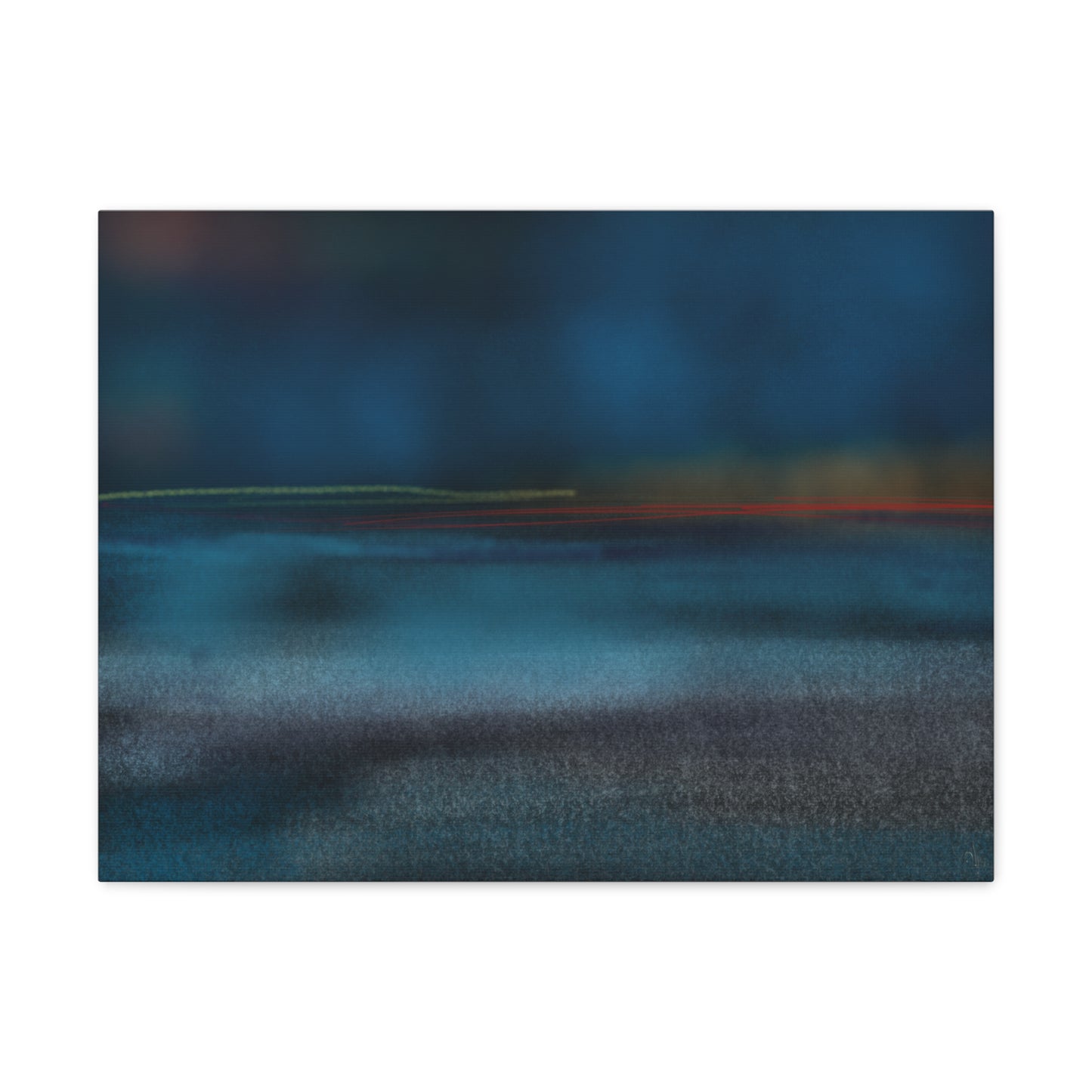 Abstract Coastal 11 Canvas Print - Alja Design