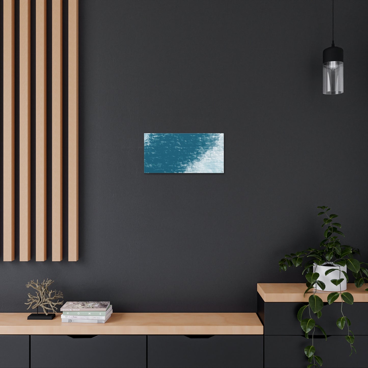 Abstract Coastal 2 Canvas Print - Alja Design
