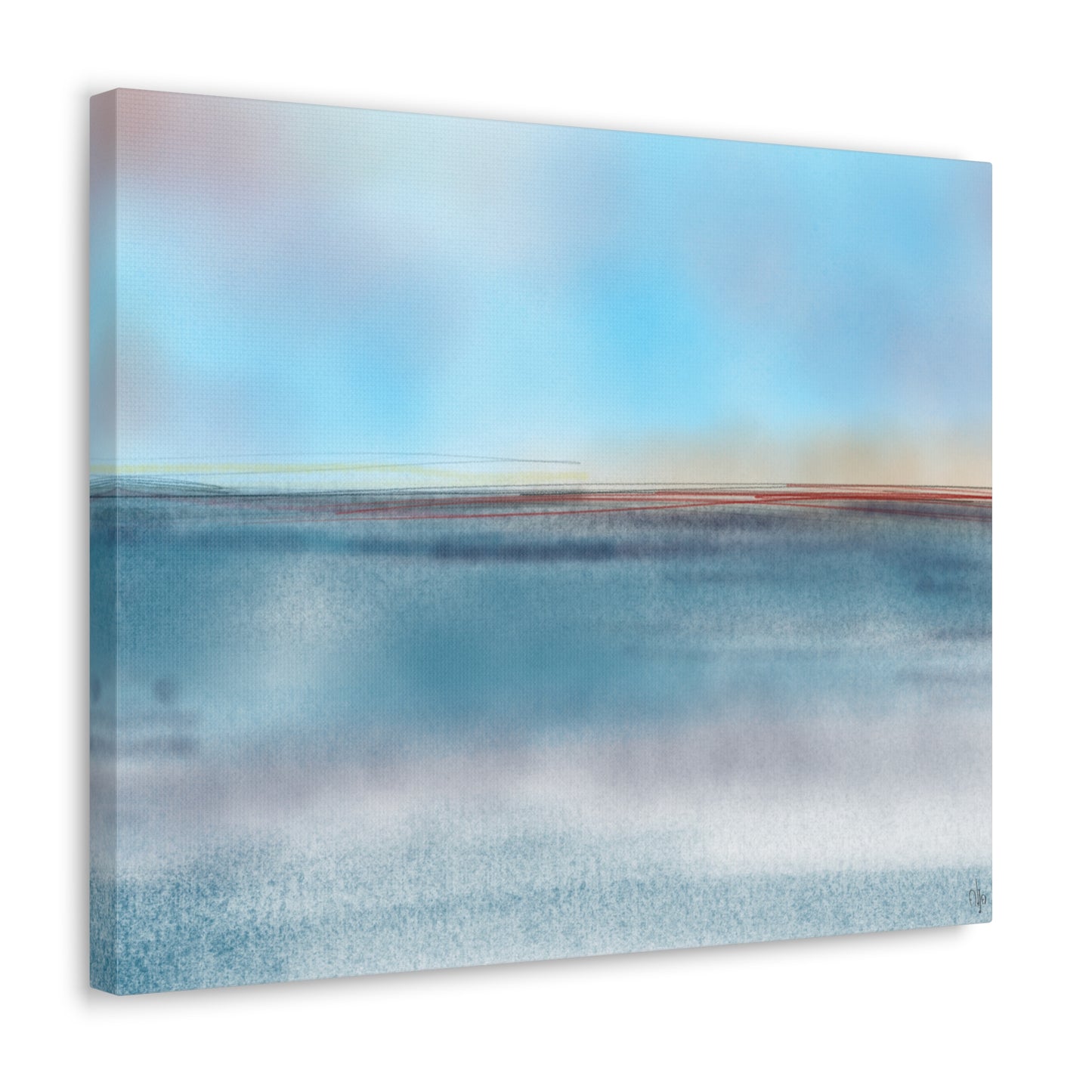 Abstract Coastal 8 Canvas Print - Alja Design