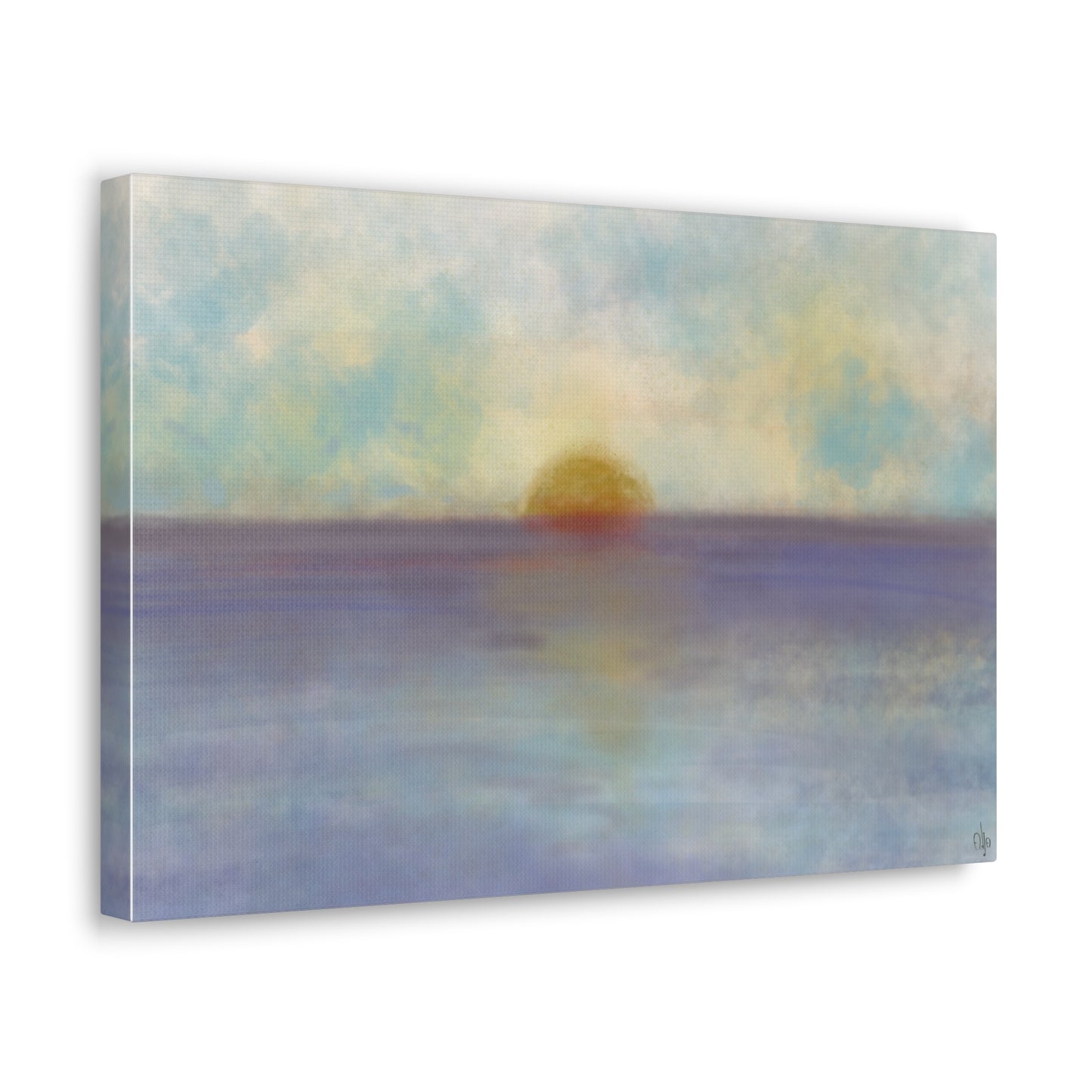 Abstract Coastal 5 Canvas Print - Alja Design