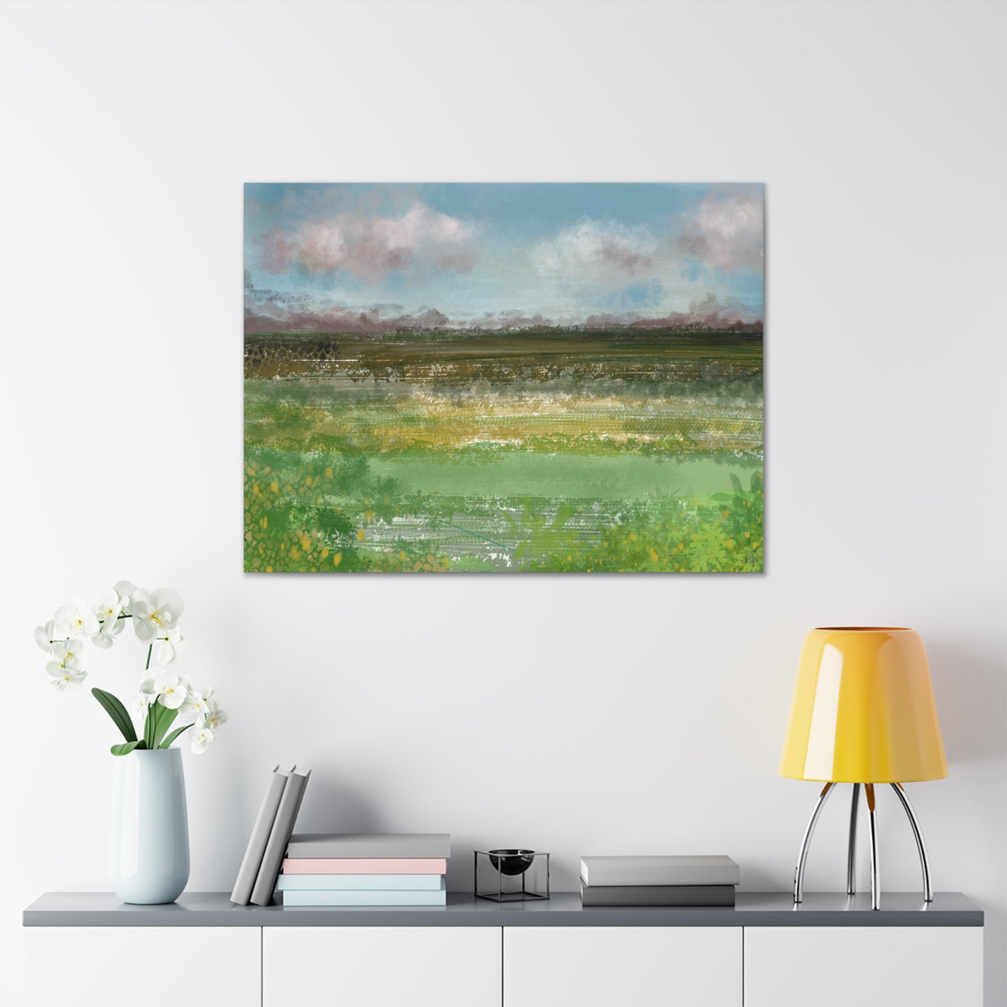Abstract Coastal 10 Canvas Print - Alja Design