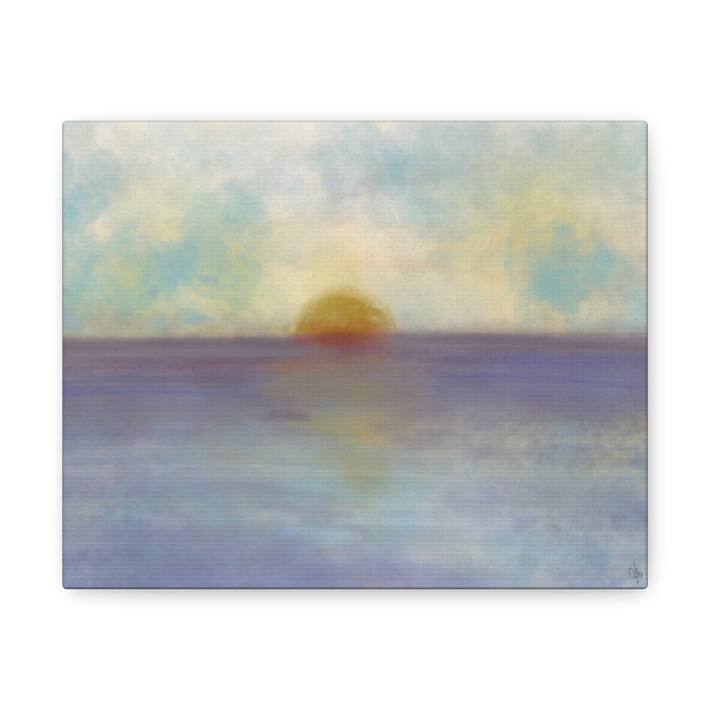 Abstract Coastal 5 Canvas Print - Alja Design