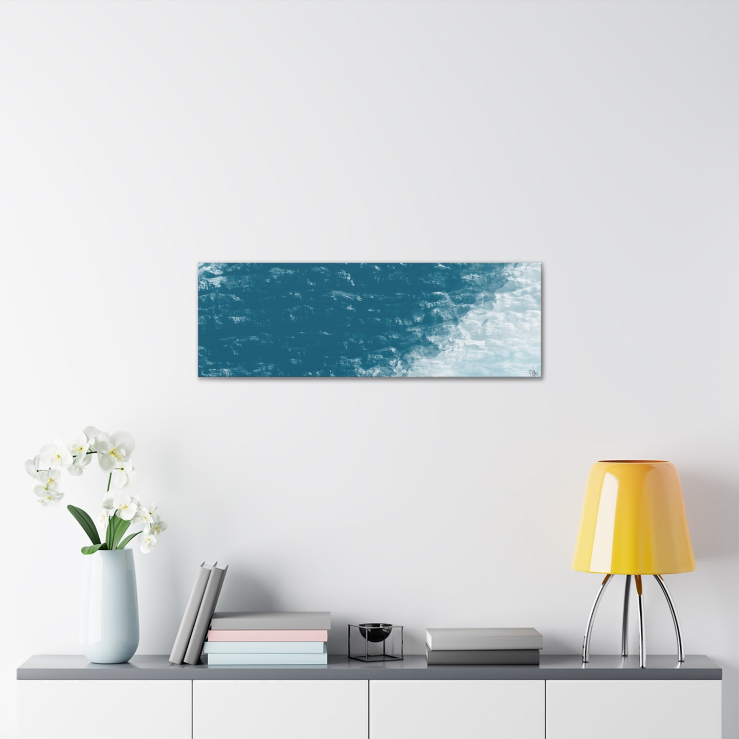 Abstract Coastal 2 Canvas Print - Alja Design