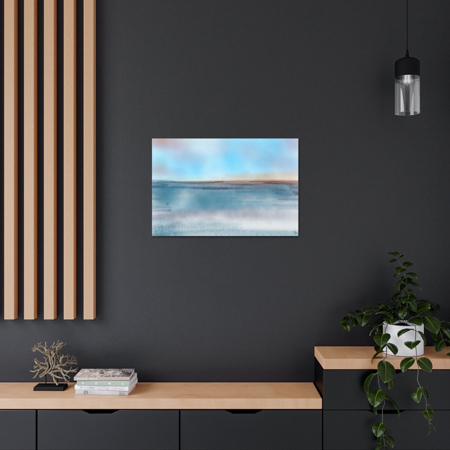 Abstract Coastal 8 Canvas Print - Alja Design