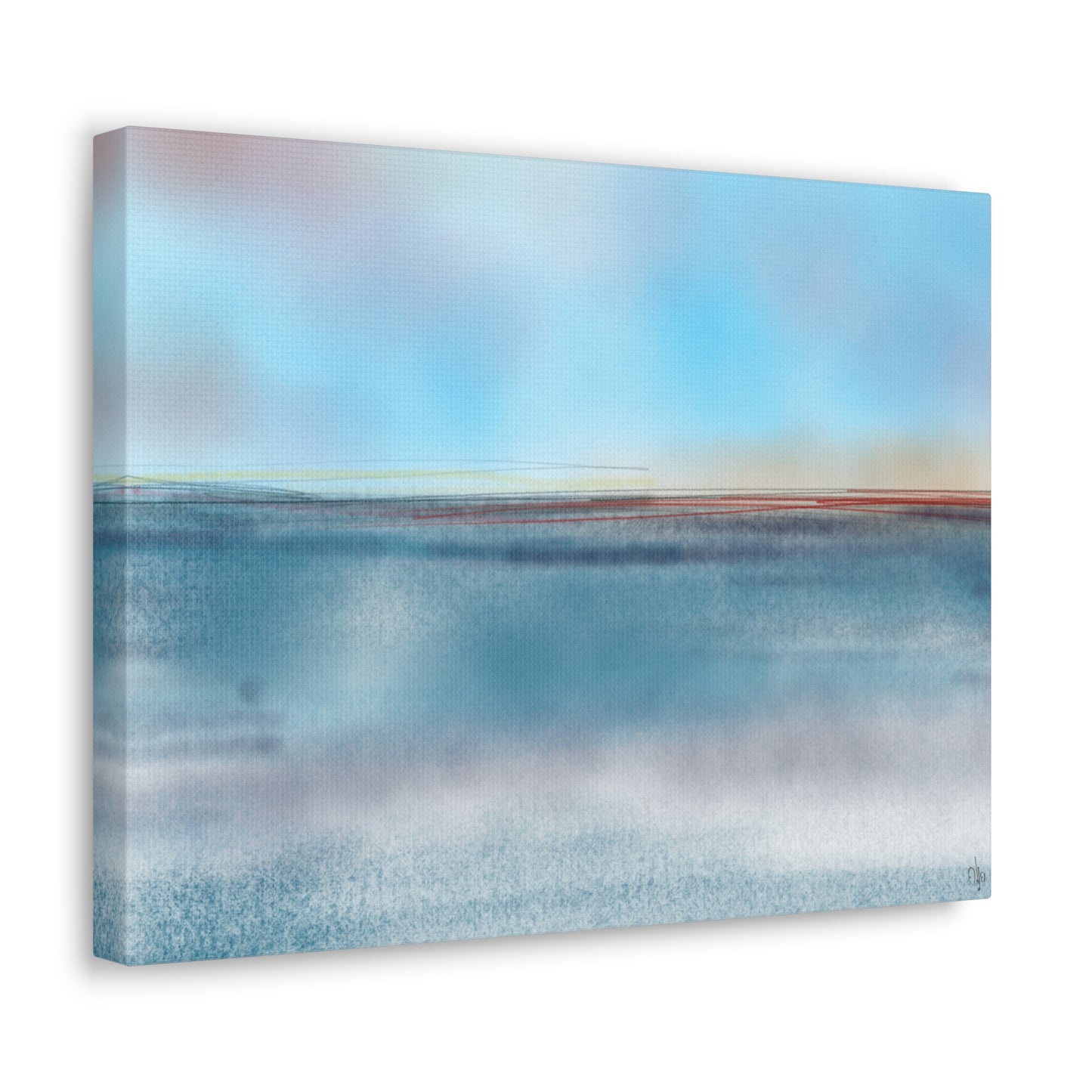 Abstract Coastal 8 Canvas Print - Alja Design