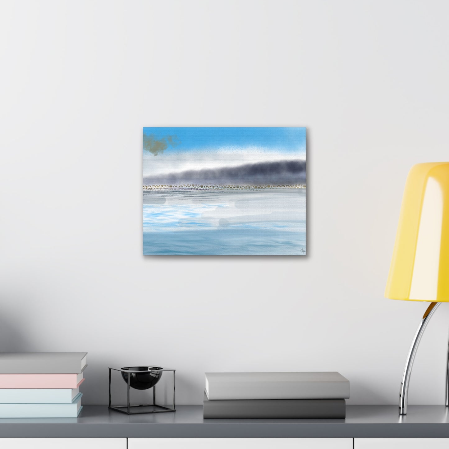 Abstract Coastal 1 Canvas Print - Alja Design