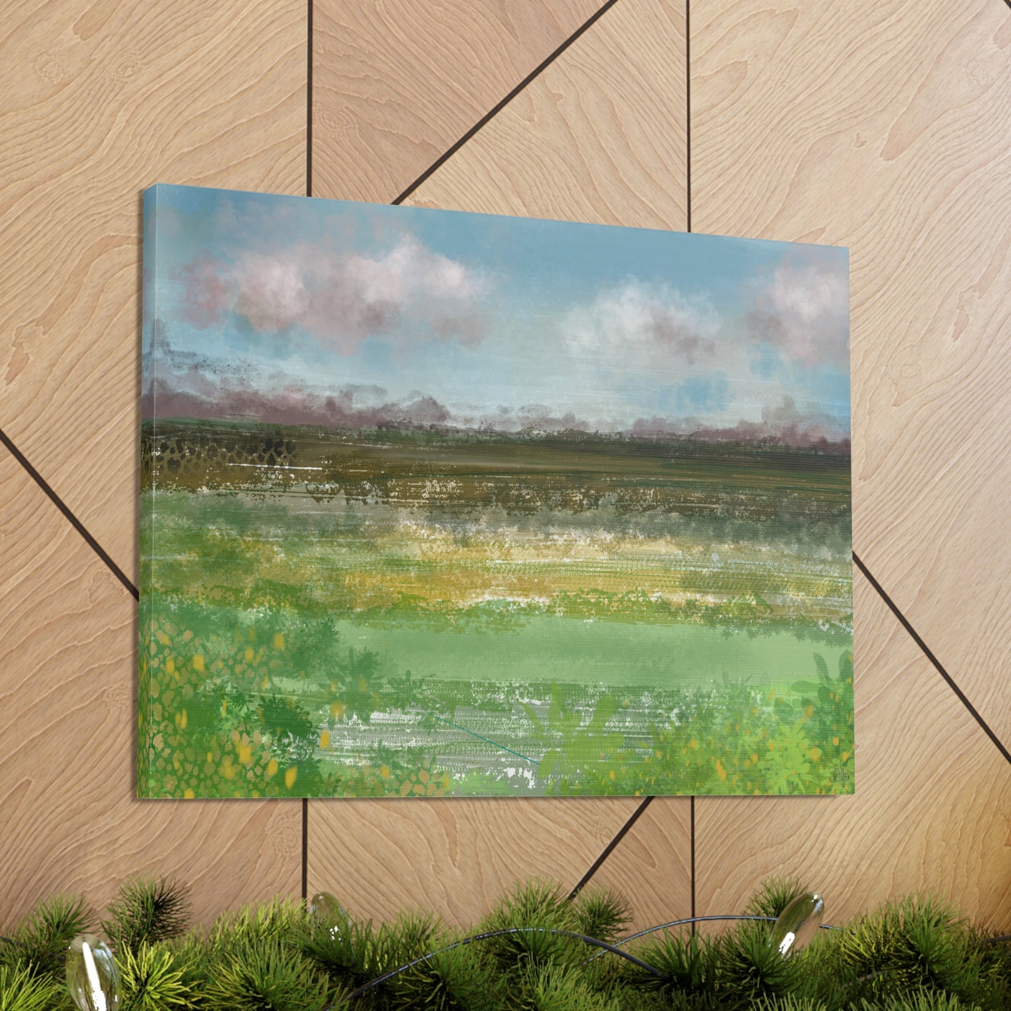 Abstract Coastal 10 Canvas Print - Alja Design