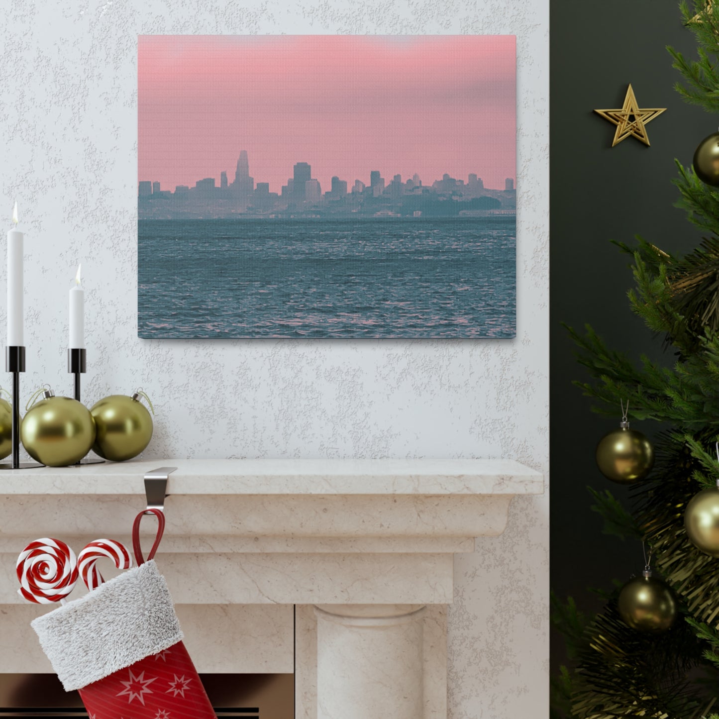 City by the Bay Canvas Print