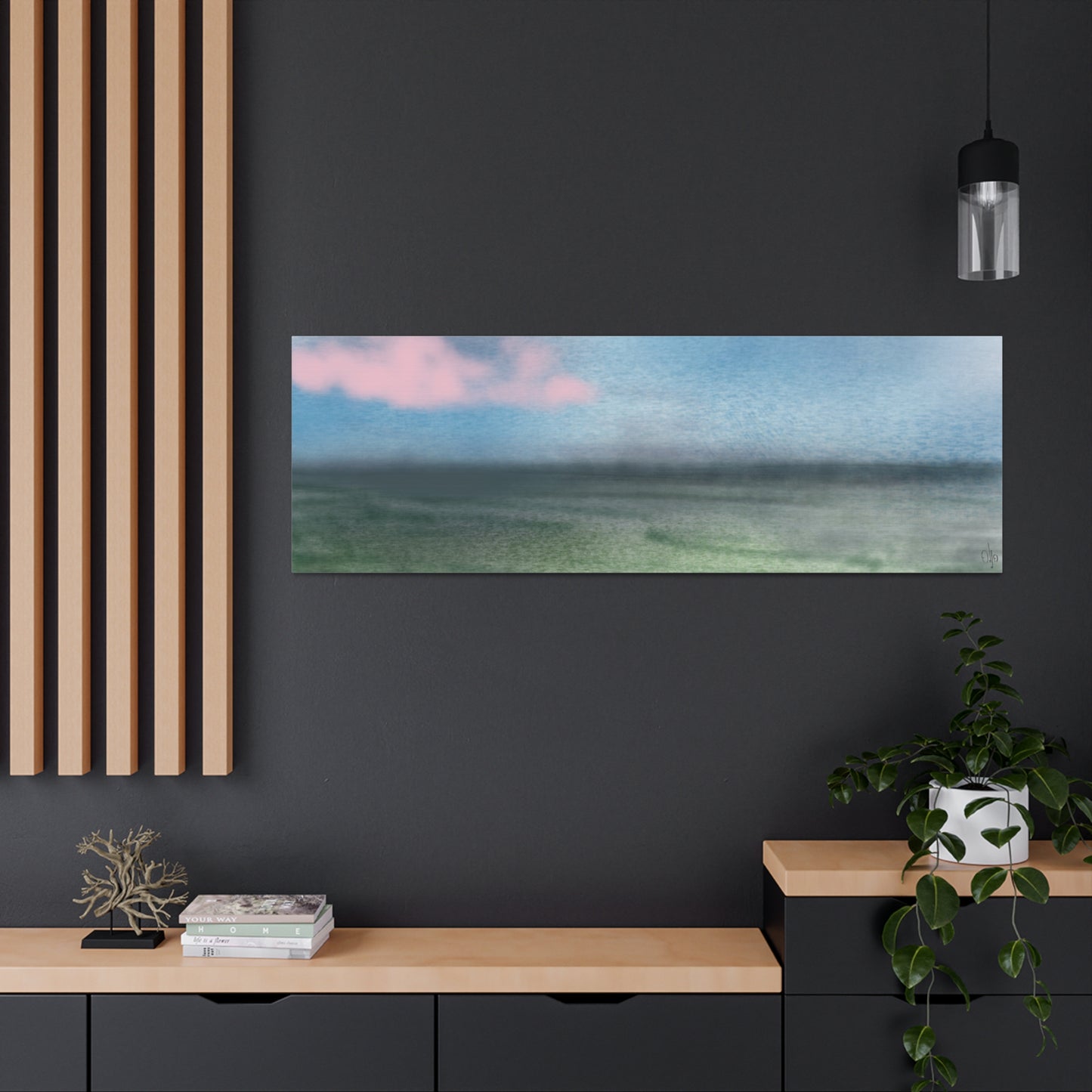 Abstract Coastal 4 Canvas Print - Alja Design