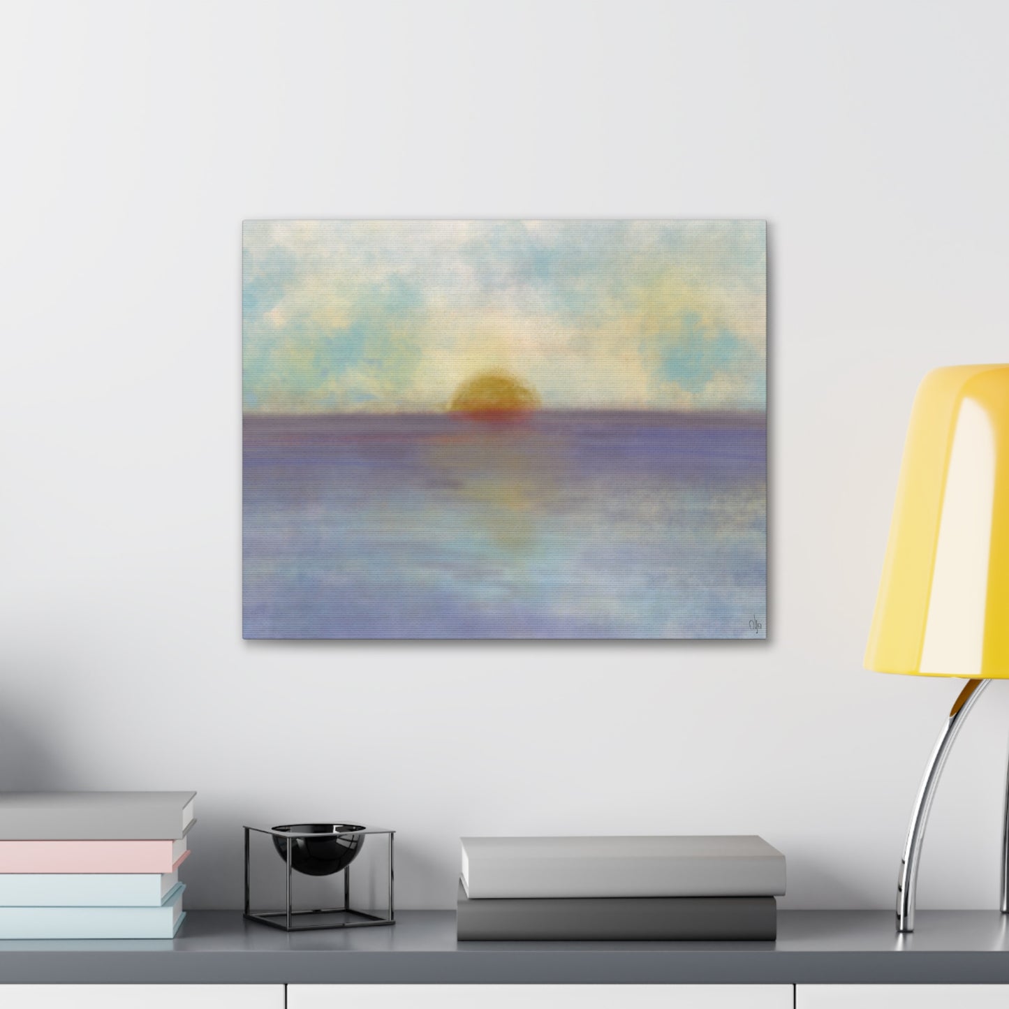 Abstract Coastal 5 Canvas Print - Alja Design