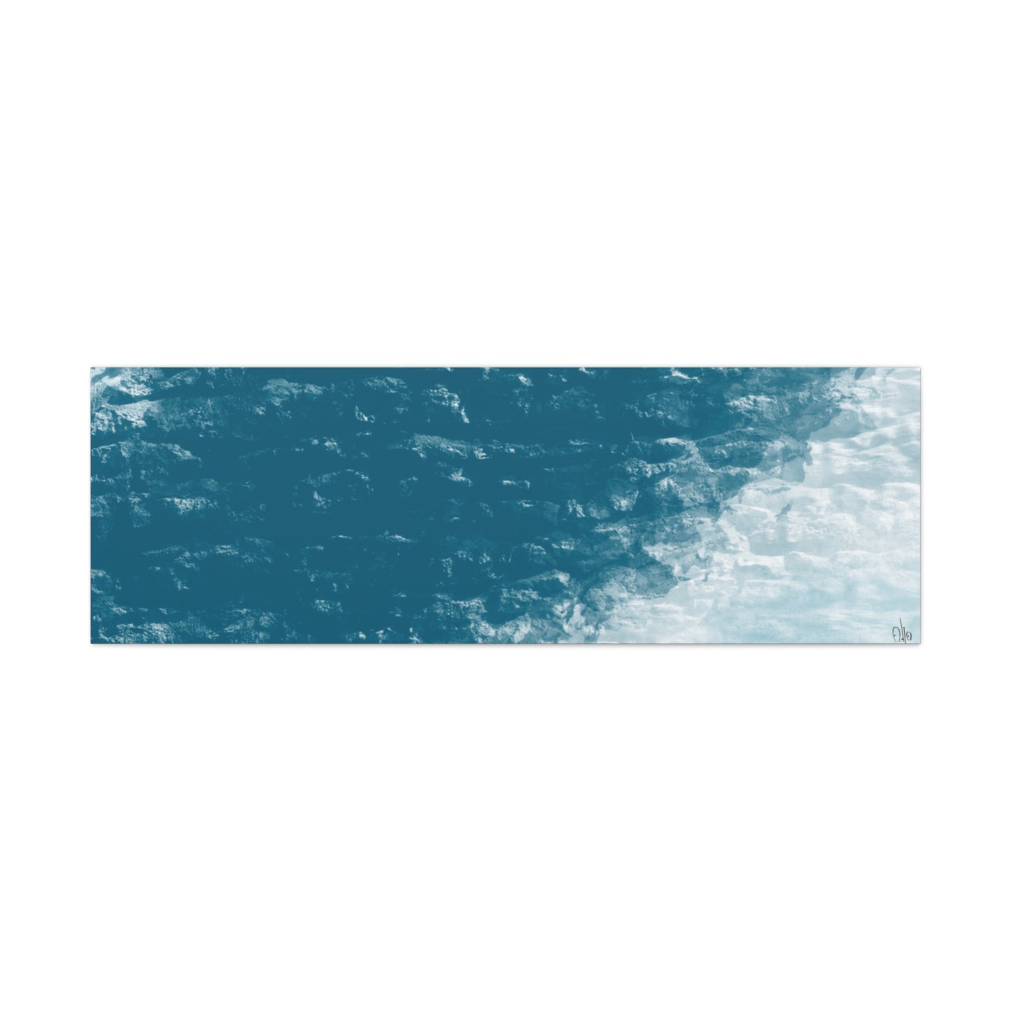 Abstract Coastal 2 Canvas Print - Alja Design