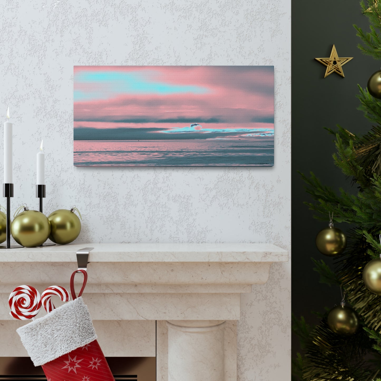 In the Distance Canvas Print