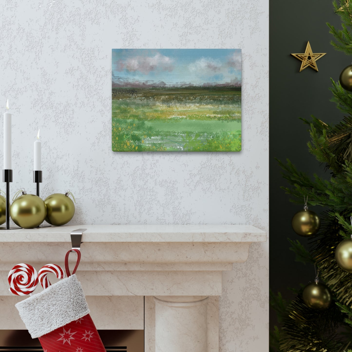 Abstract Coastal 10 Canvas Print - Alja Design