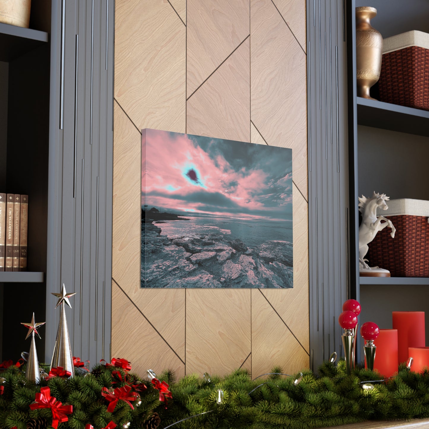 Expressive Cloud Canvas Print - Alja Design