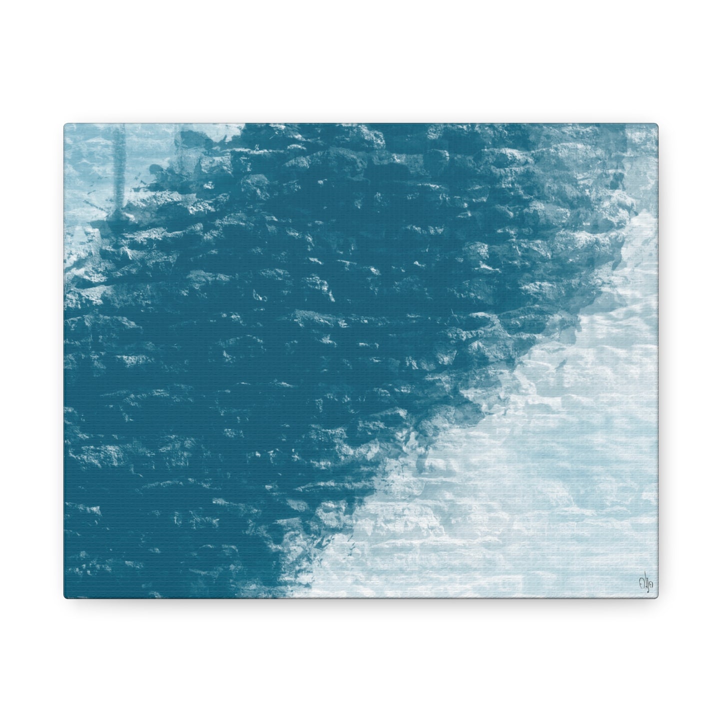 Abstract Coastal 2 Canvas Print - Alja Design