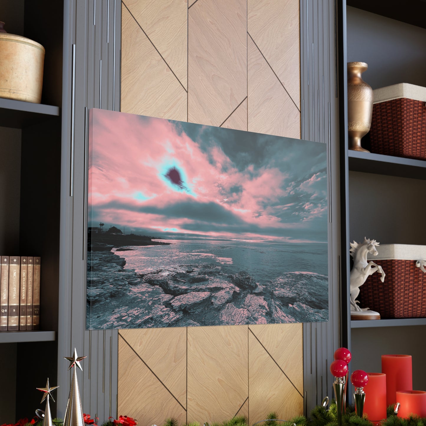 Expressive Cloud Canvas Print - Alja Design