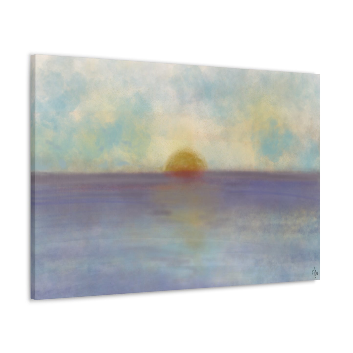 Abstract Coastal 5 Canvas Print - Alja Design