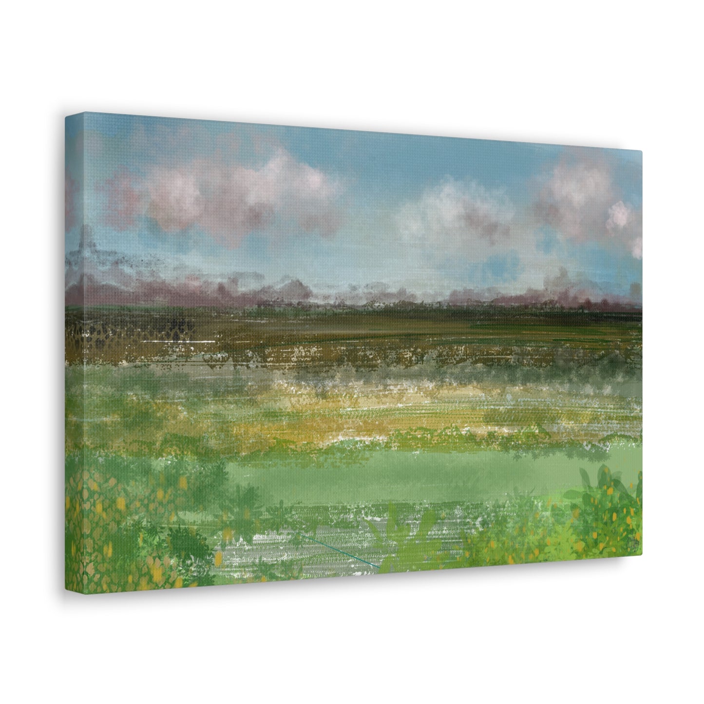 Abstract Coastal 10 Canvas Print - Alja Design
