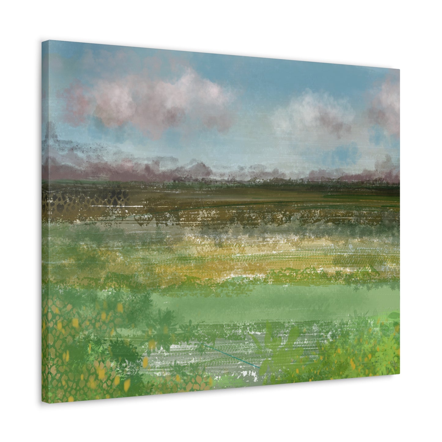 Abstract Coastal 10 Canvas Print - Alja Design
