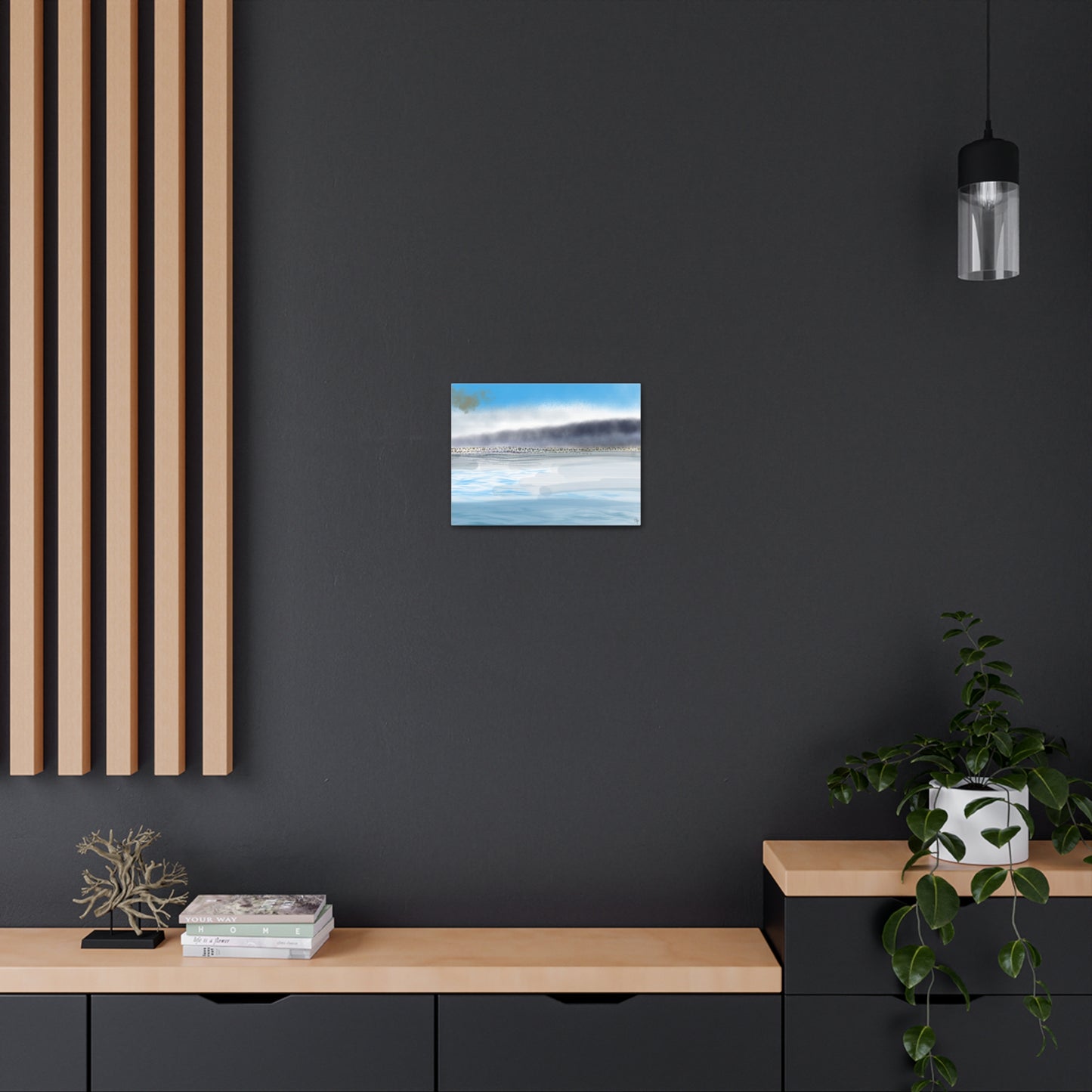 Abstract Coastal 1 Canvas Print - Alja Design
