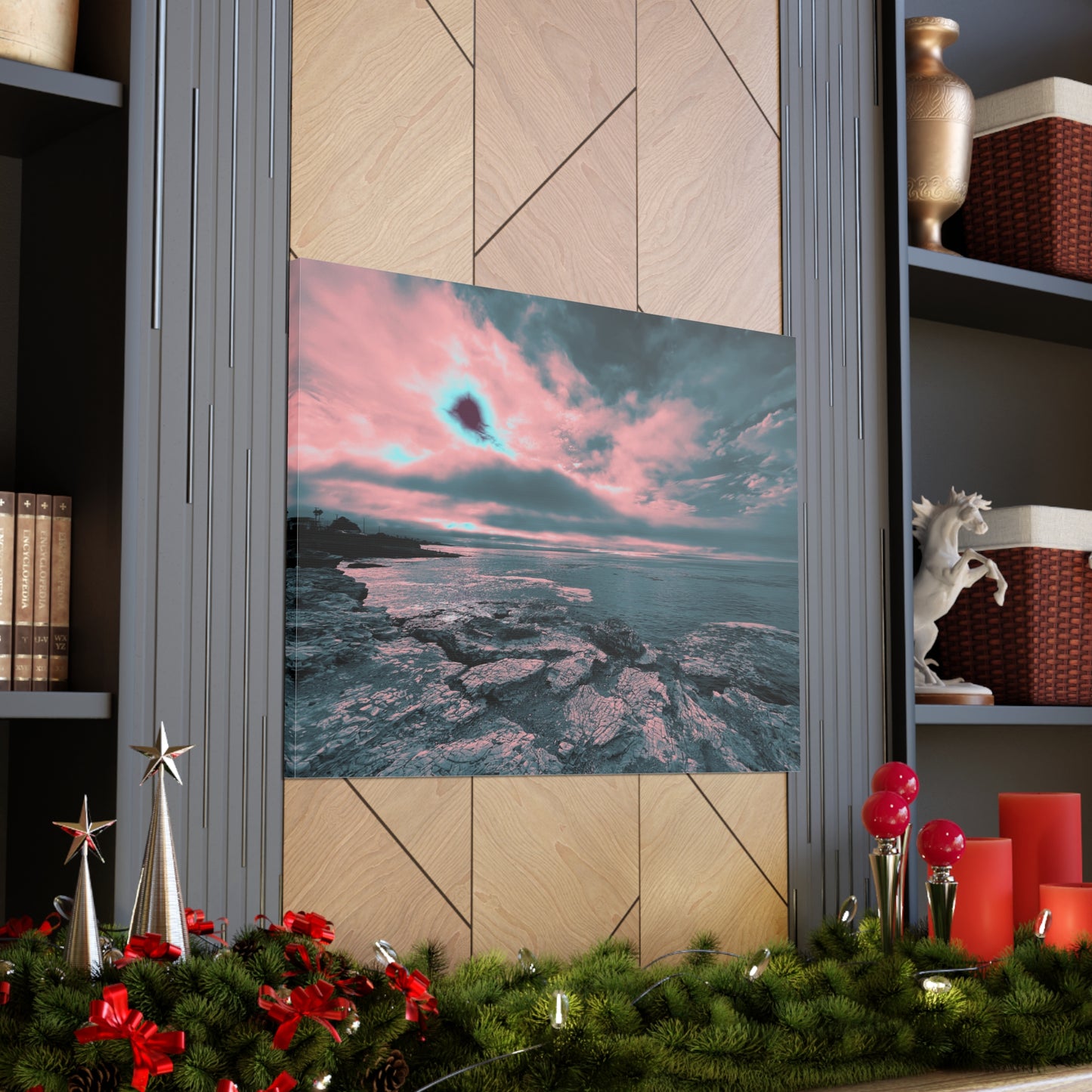 Expressive Cloud Canvas Print - Alja Design