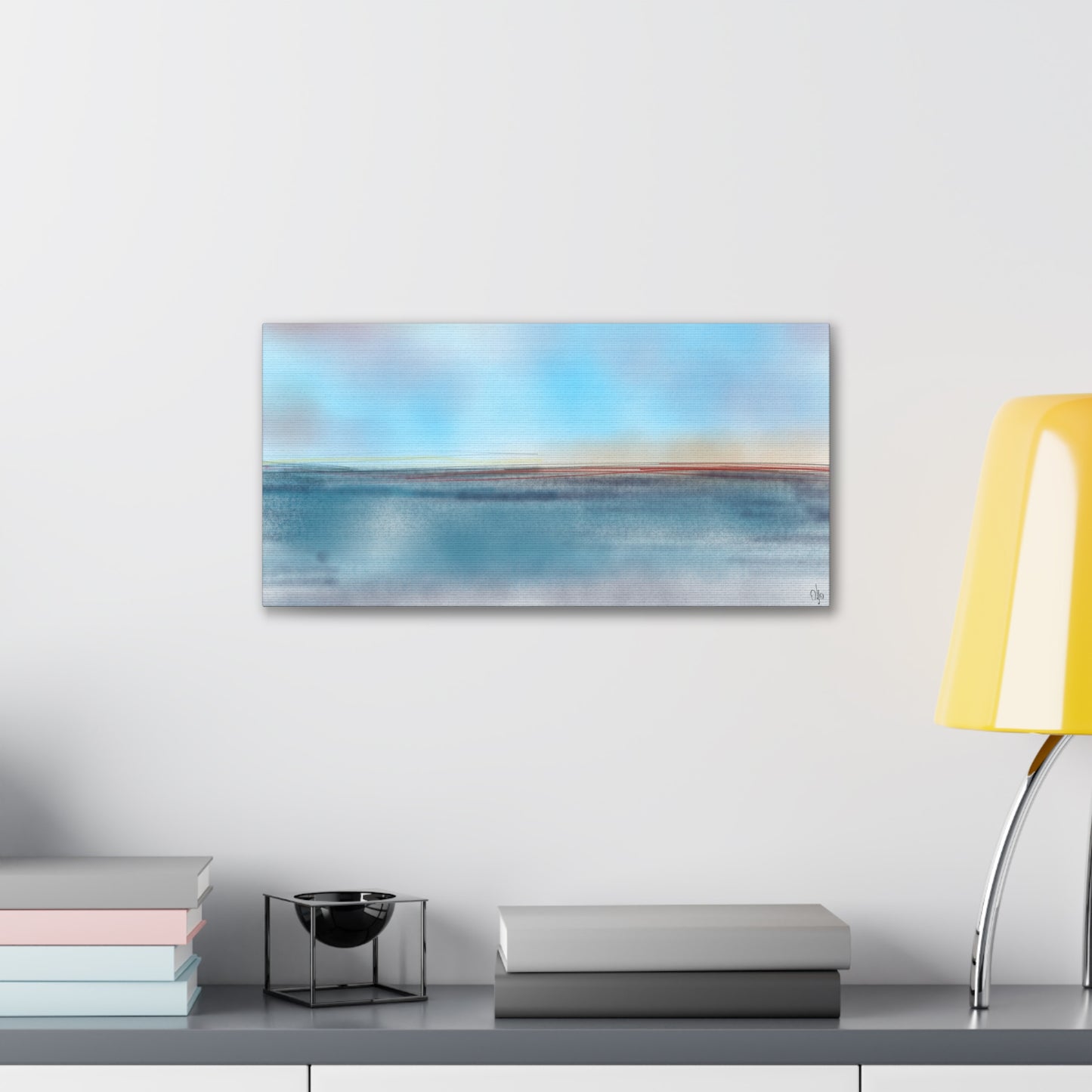 Abstract Coastal 8 Canvas Print - Alja Design