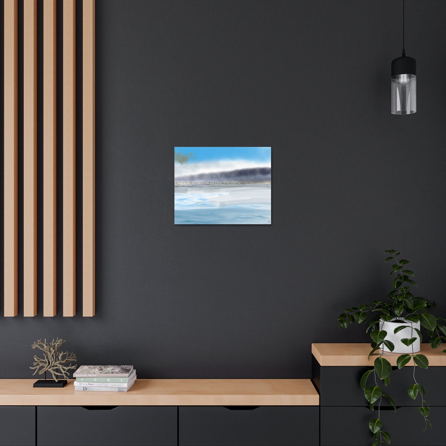 Abstract Coastal 1 Canvas Print - Alja Design