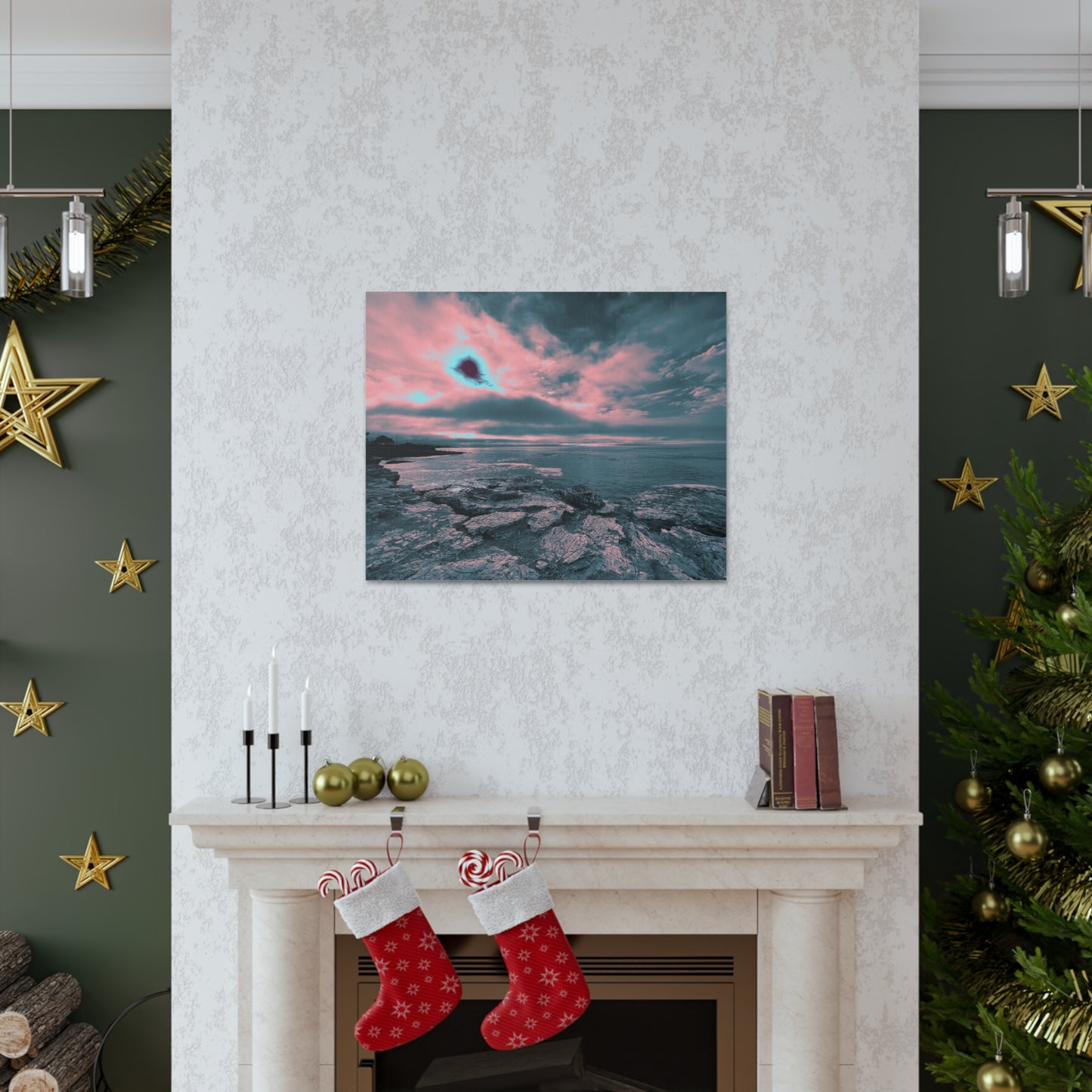 Expressive Cloud Canvas Print - Alja Design