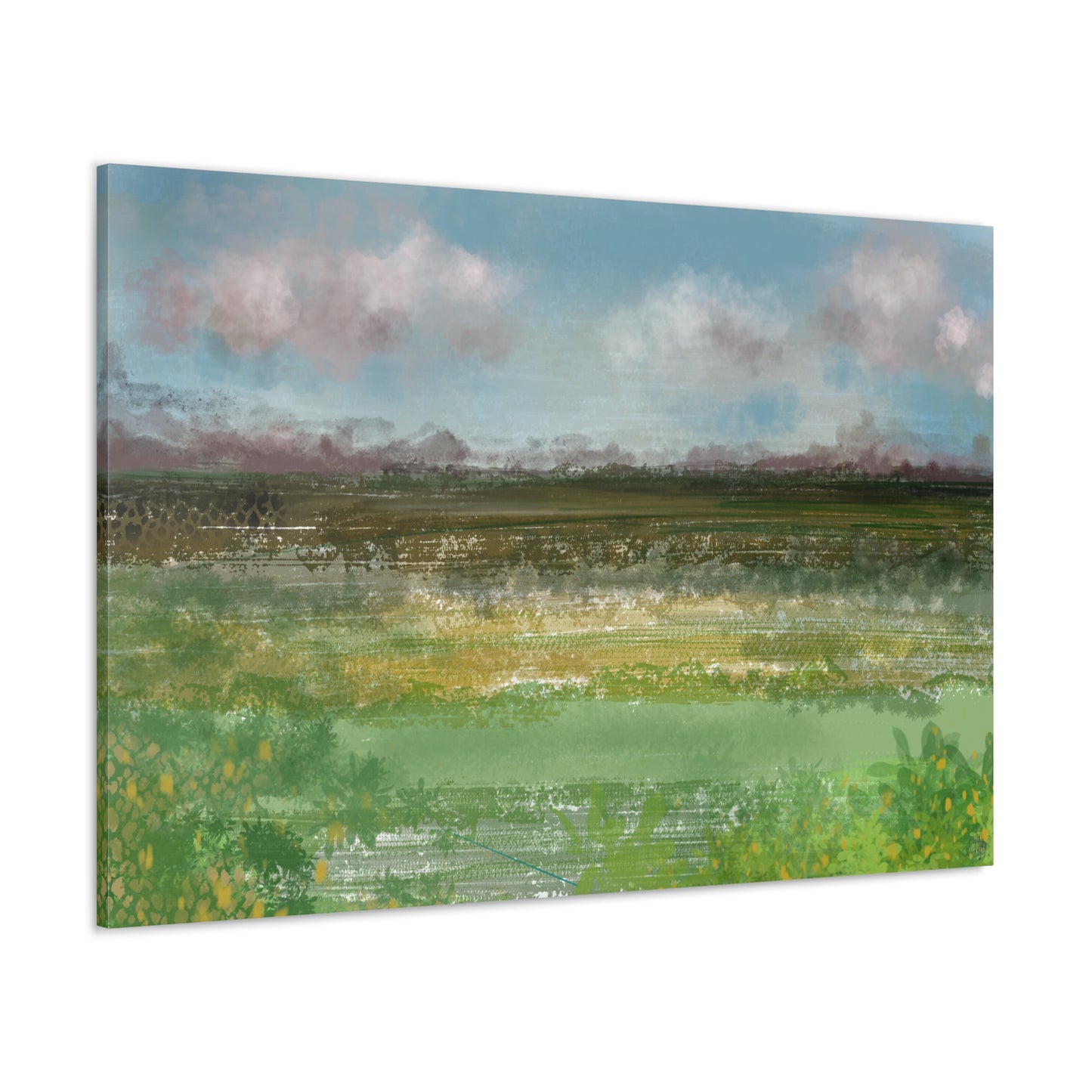 Abstract Coastal 10 Canvas Print - Alja Design