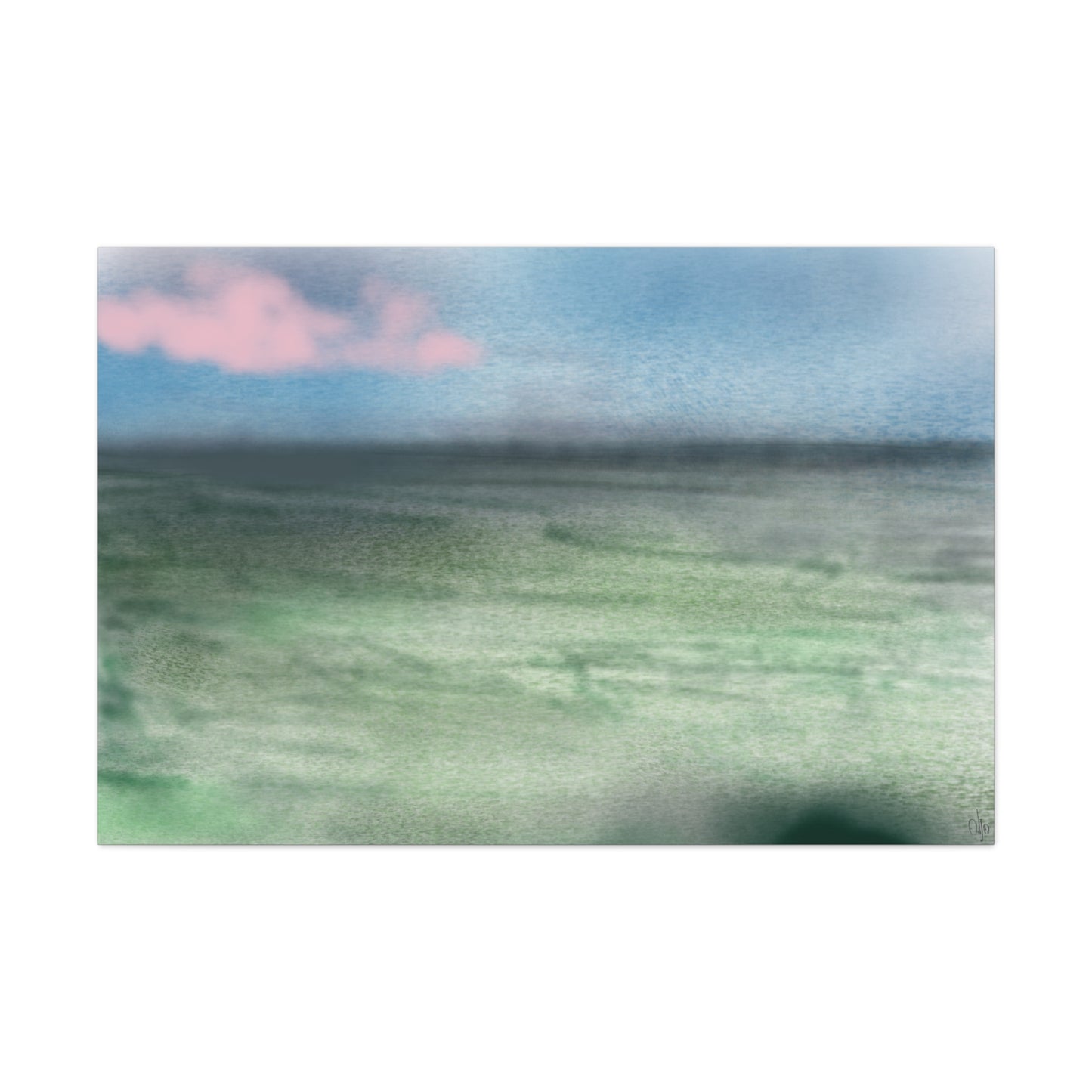 Abstract Coastal 4 Canvas Print - Alja Design