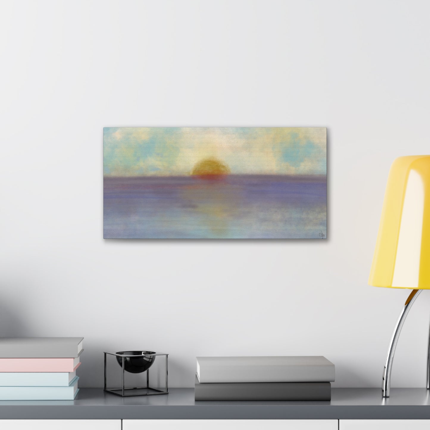 Abstract Coastal 5 Canvas Print - Alja Design