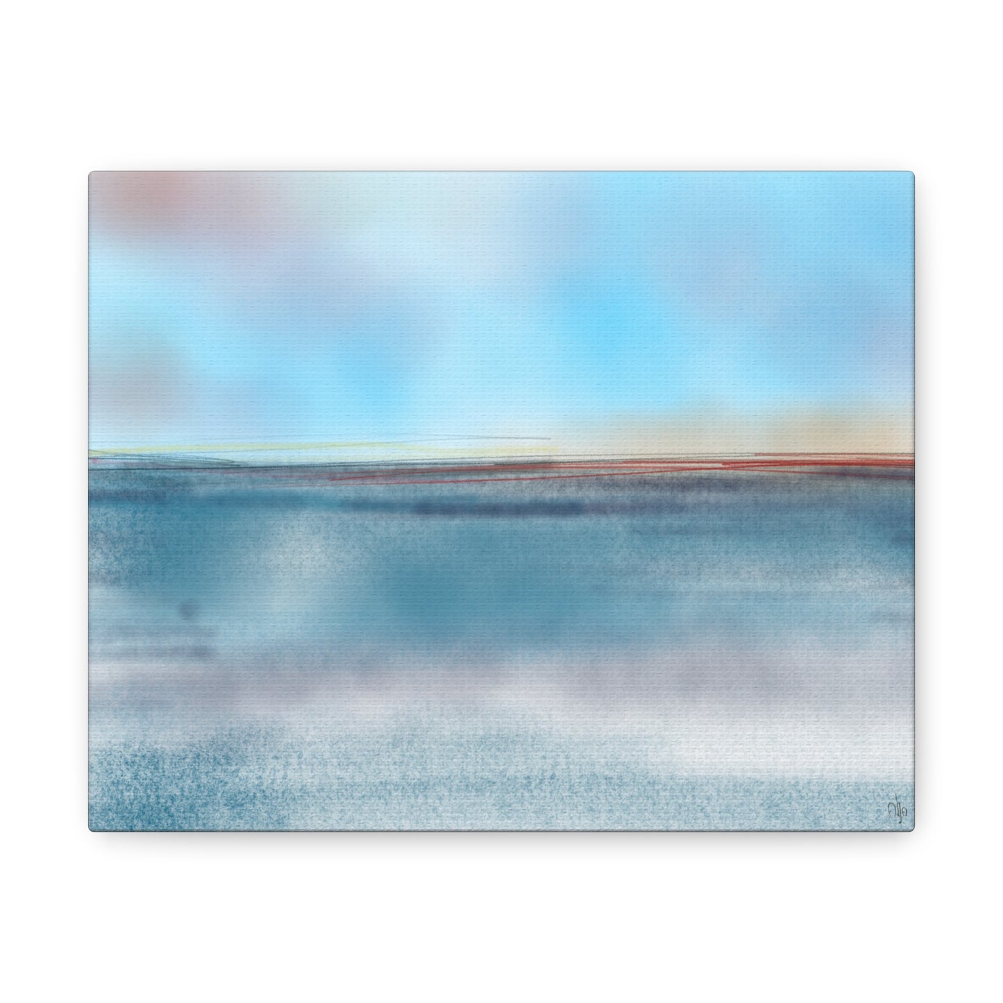 Abstract Coastal 8 Canvas Print - Alja Design