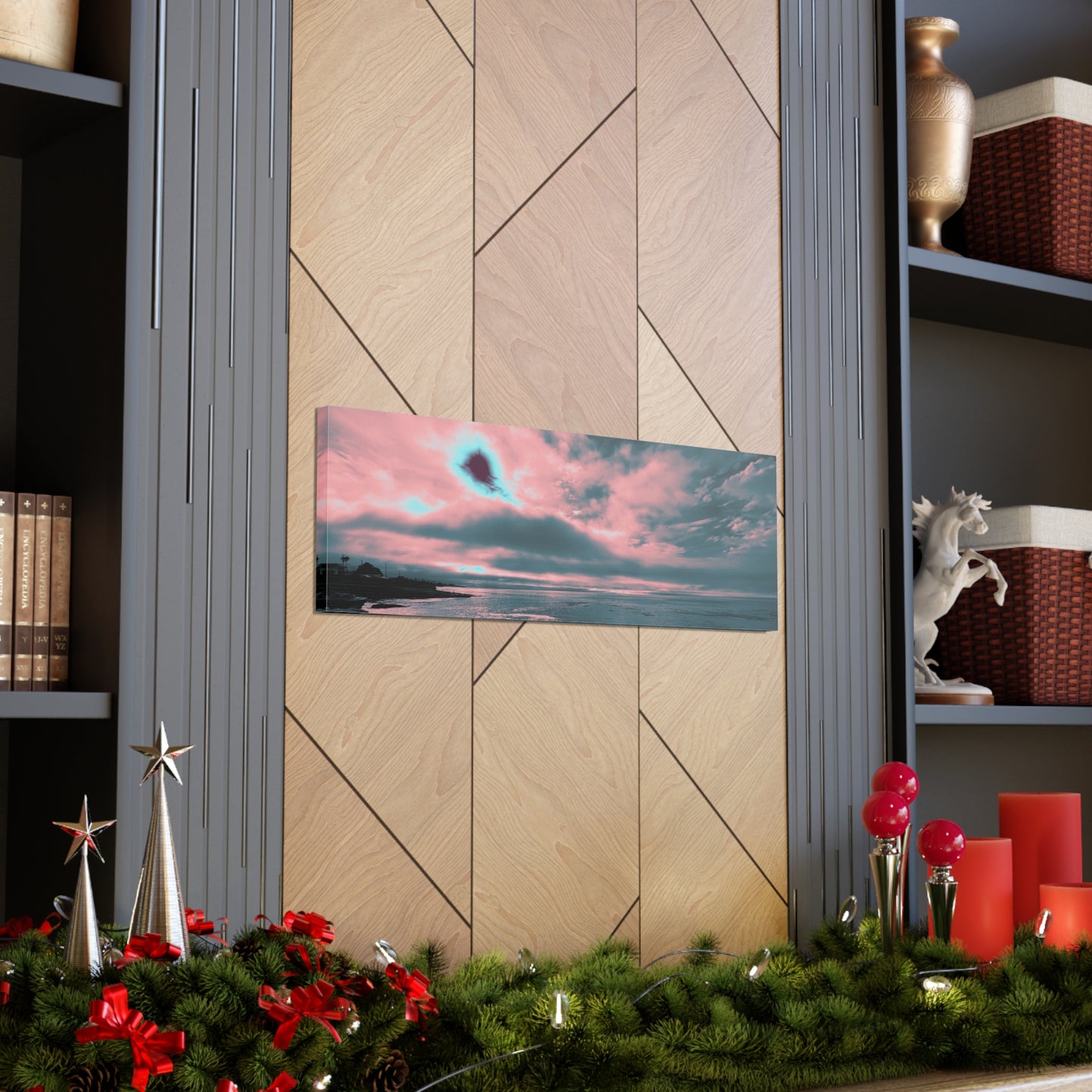 Expressive Cloud Canvas Print - Alja Design
