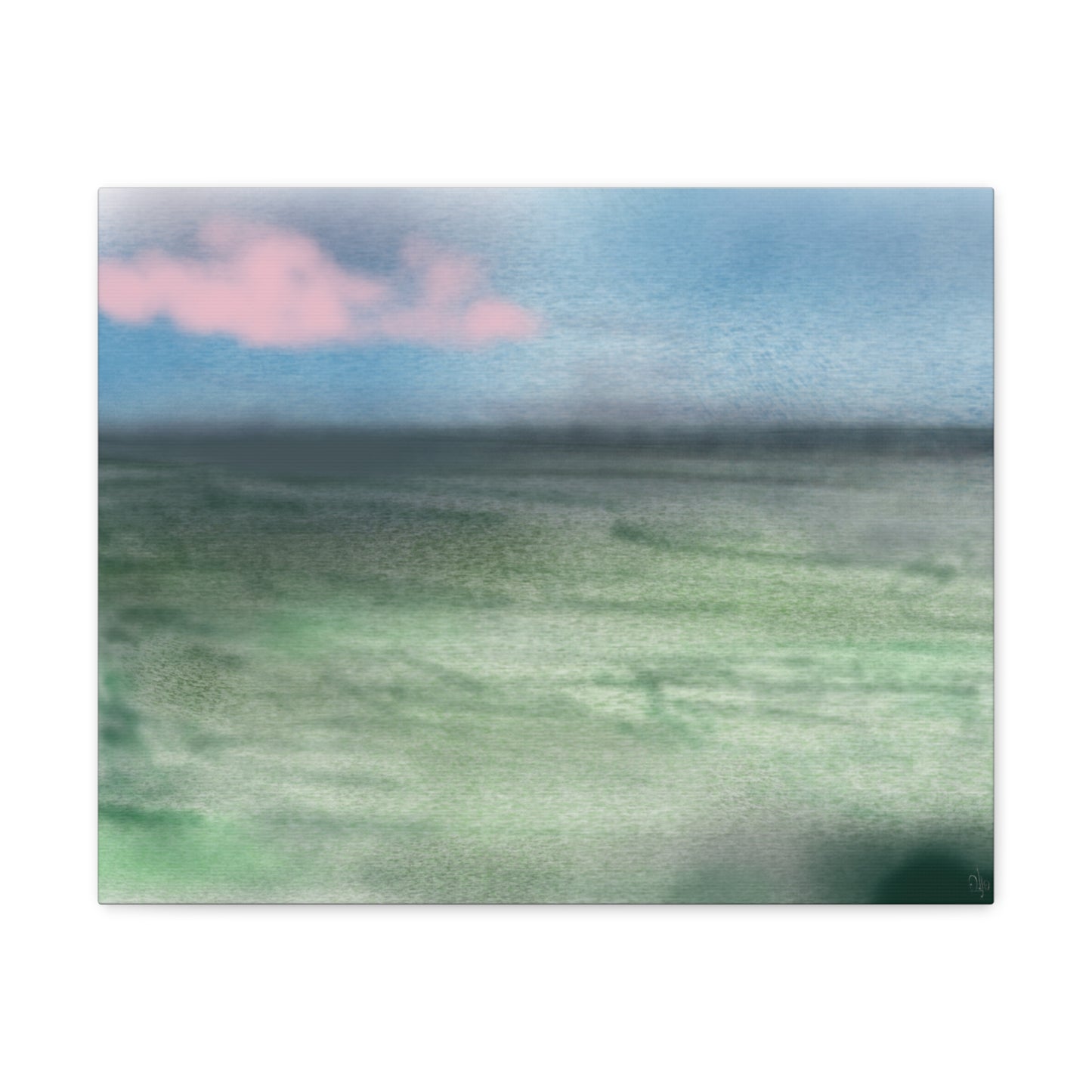 Abstract Coastal 4 Canvas Print - Alja Design