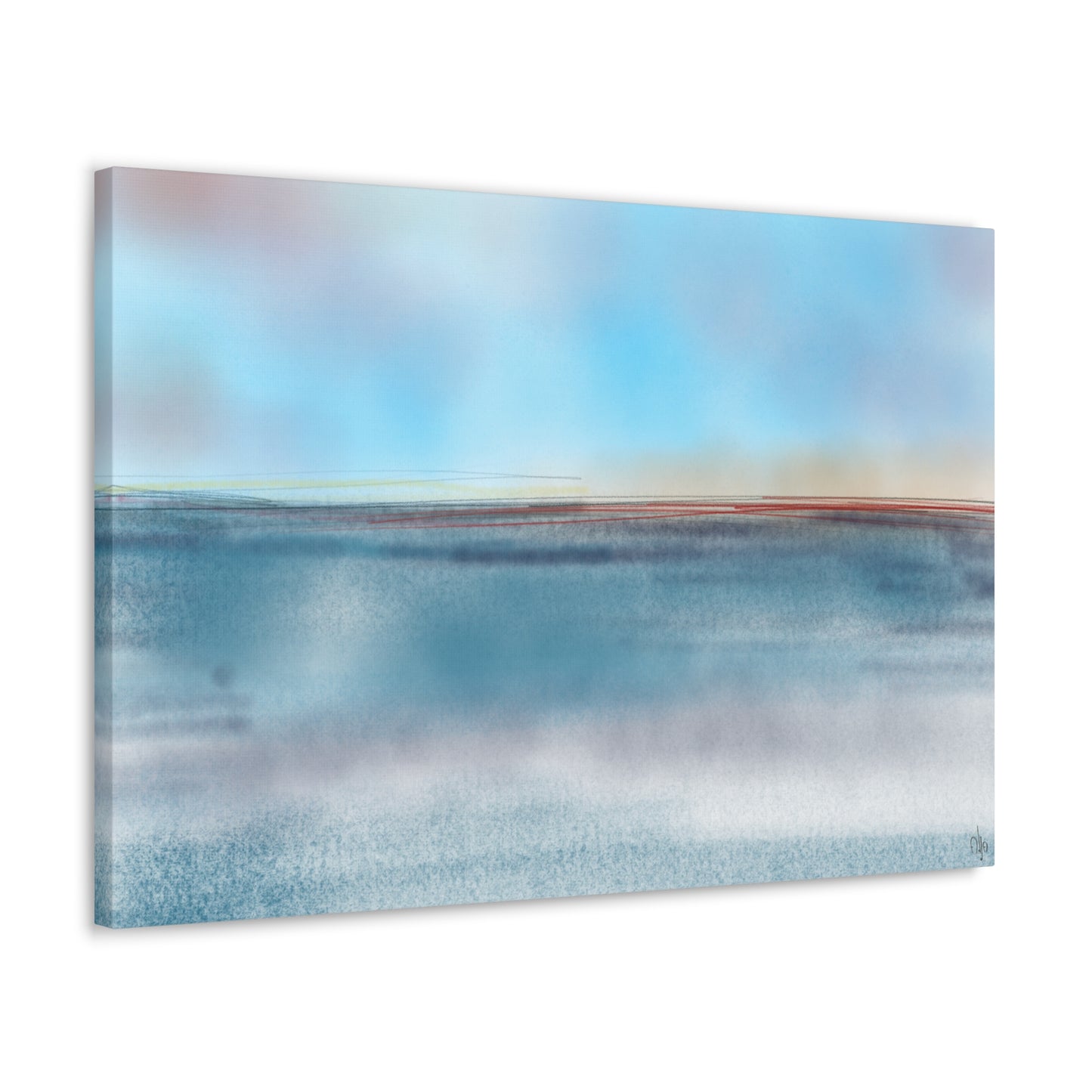 Abstract Coastal 8 Canvas Print - Alja Design
