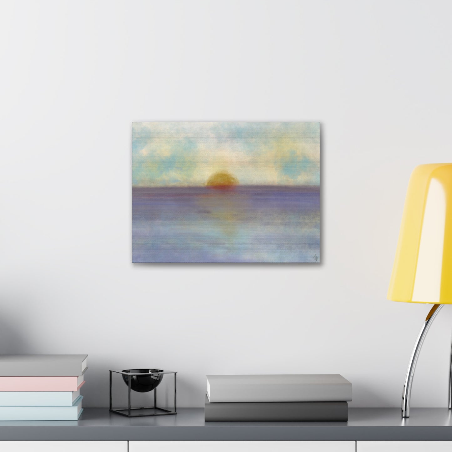 Abstract Coastal 5 Canvas Print - Alja Design
