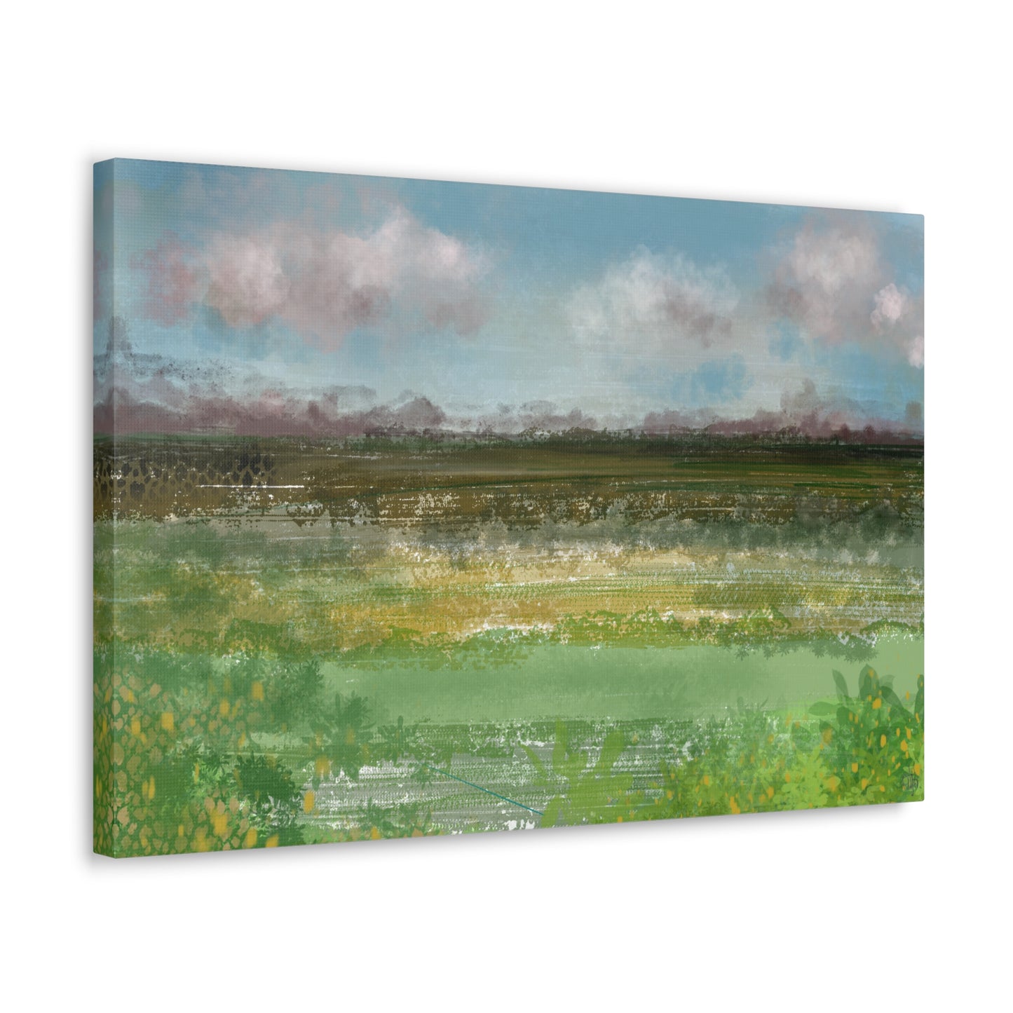 Abstract Coastal 10 Canvas Print - Alja Design