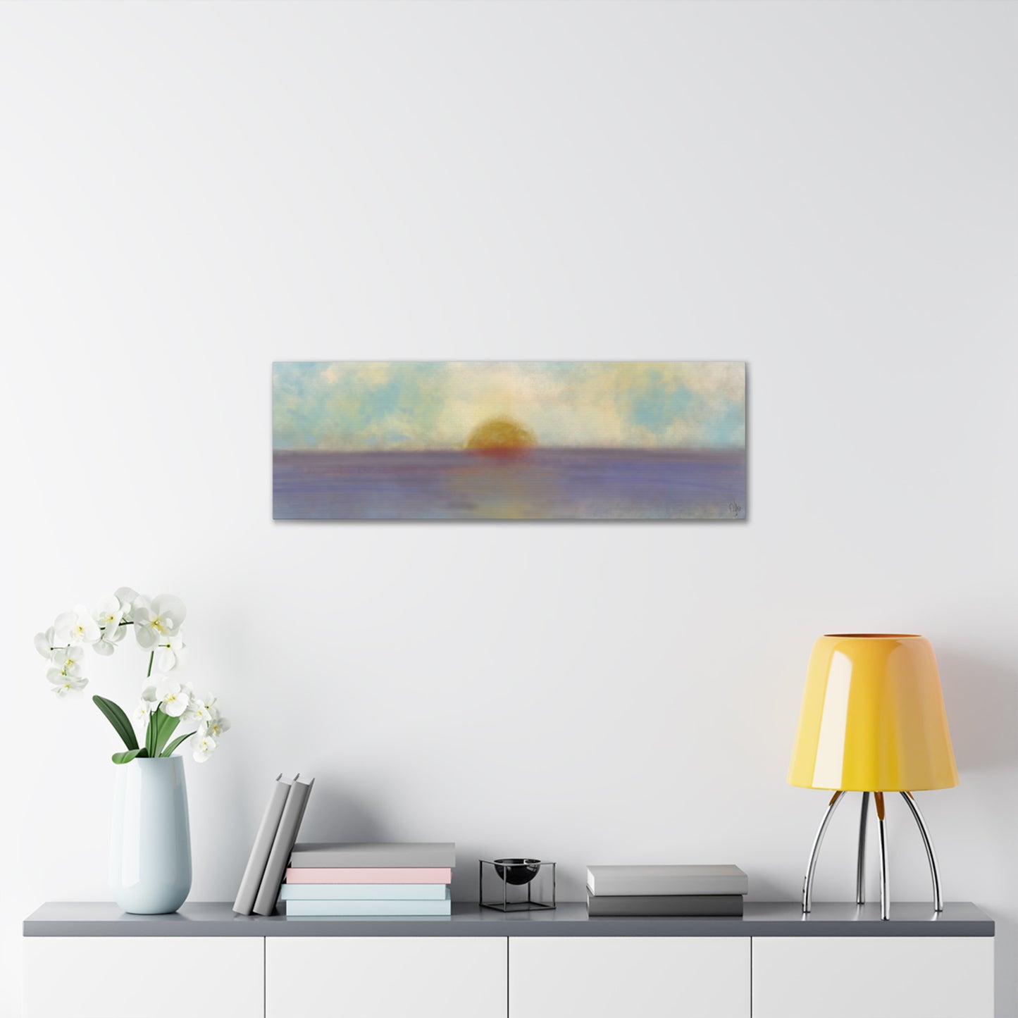 Abstract Coastal 5 Canvas Print - Alja Design