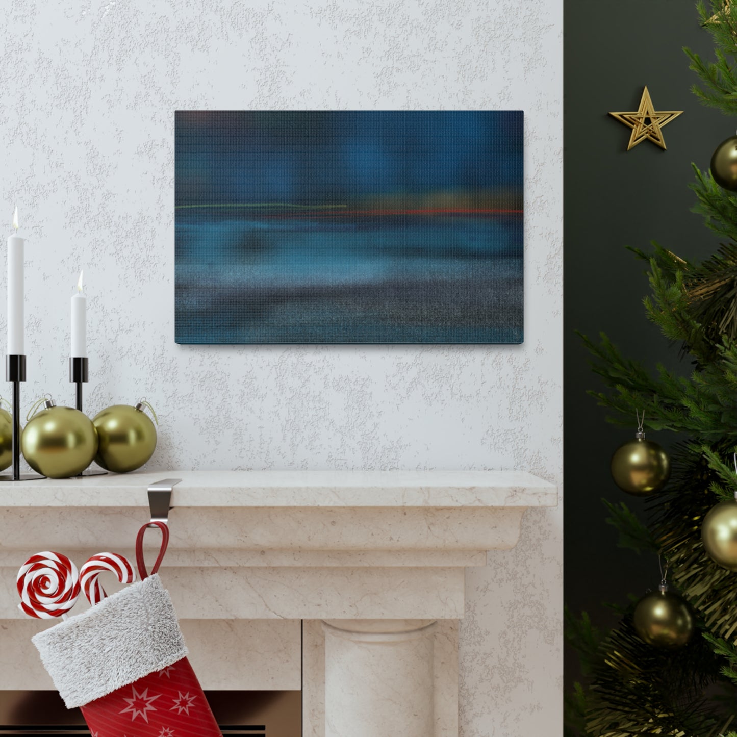 Abstract Coastal 11 Canvas Print - Alja Design