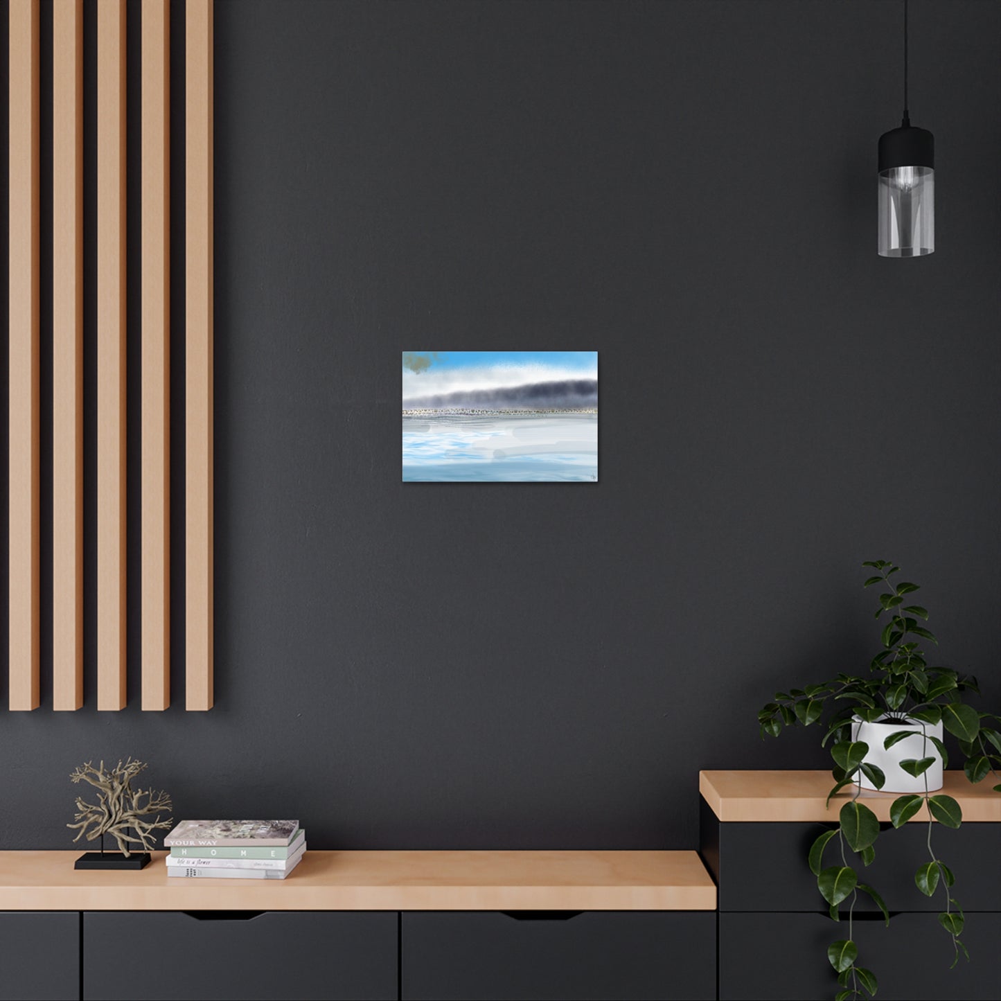 Abstract Coastal 1 Canvas Print - Alja Design