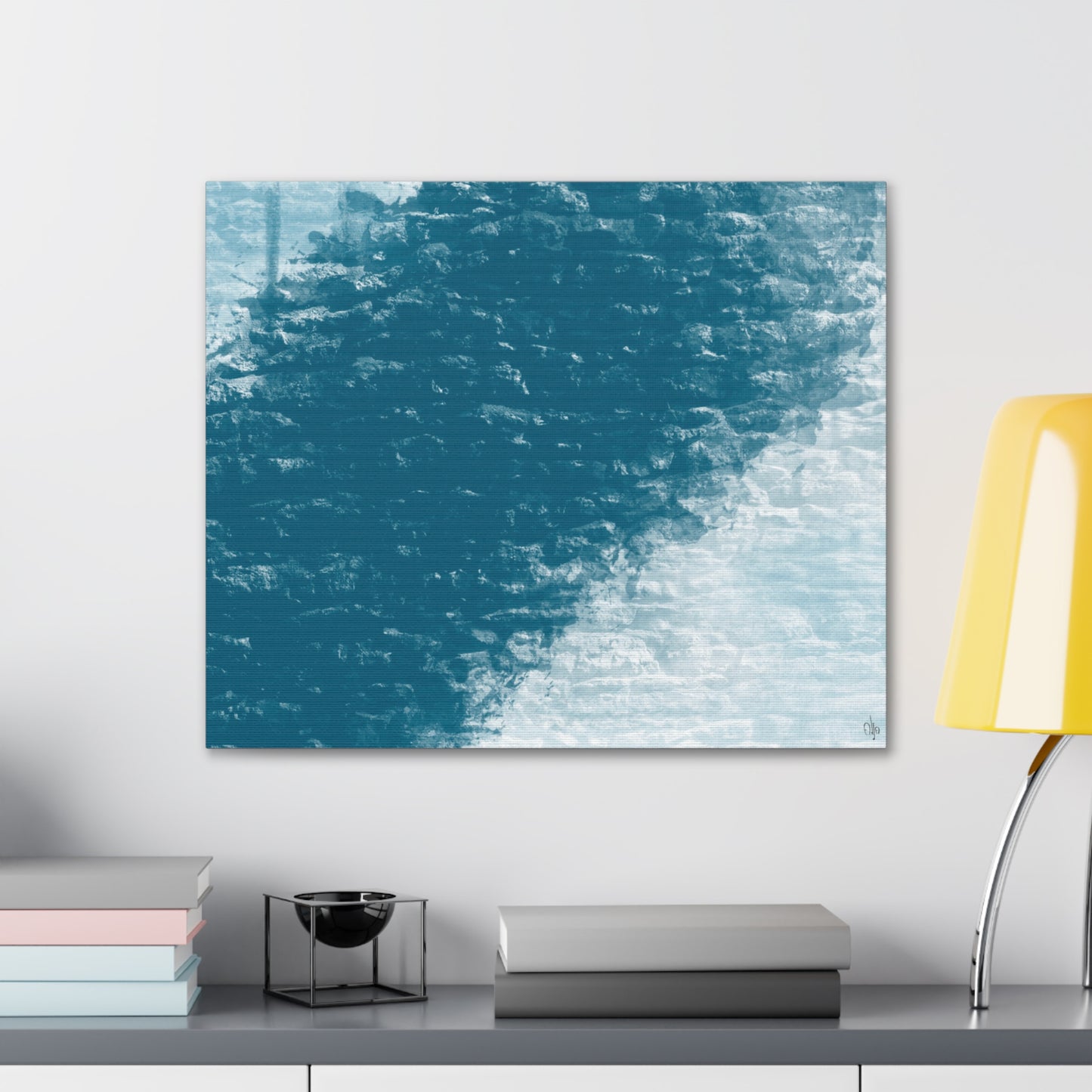 Abstract Coastal 2 Canvas Print - Alja Design