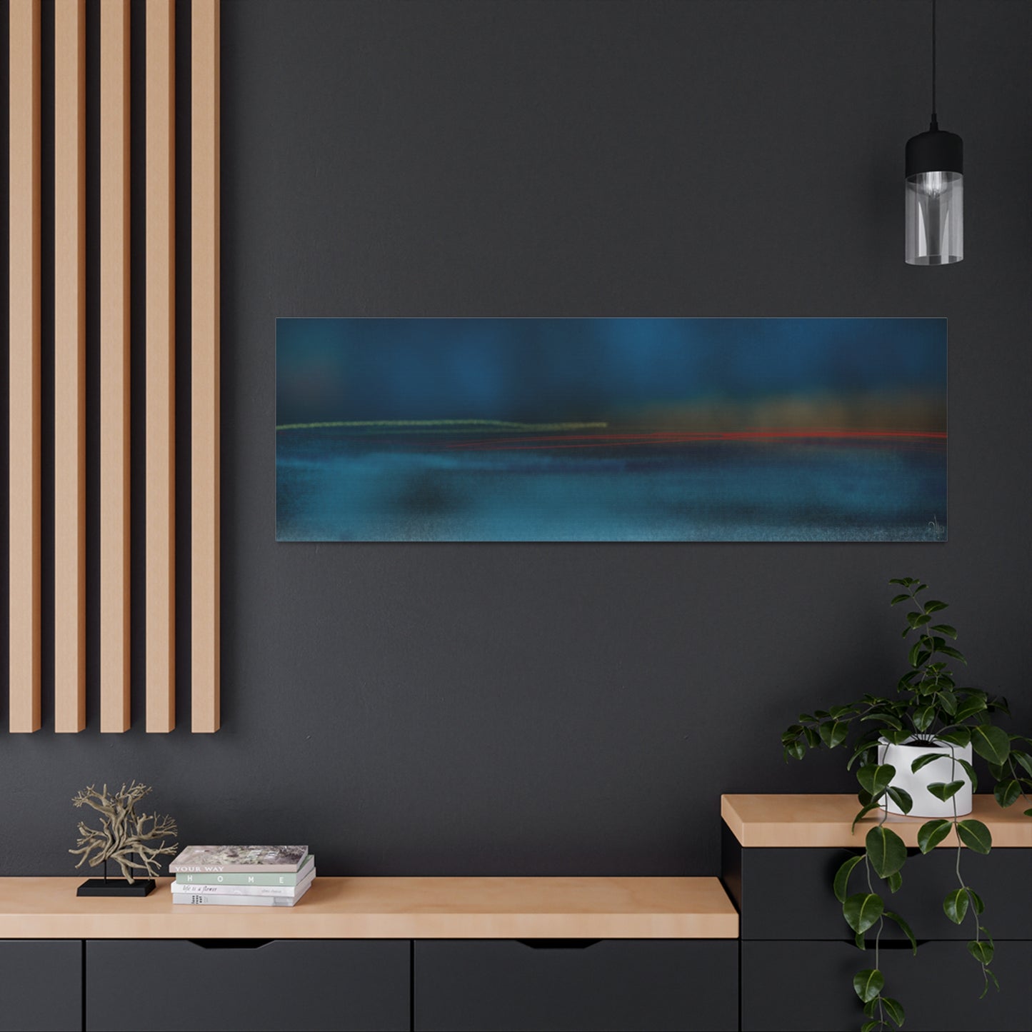 Abstract Coastal 11 Canvas Print - Alja Design