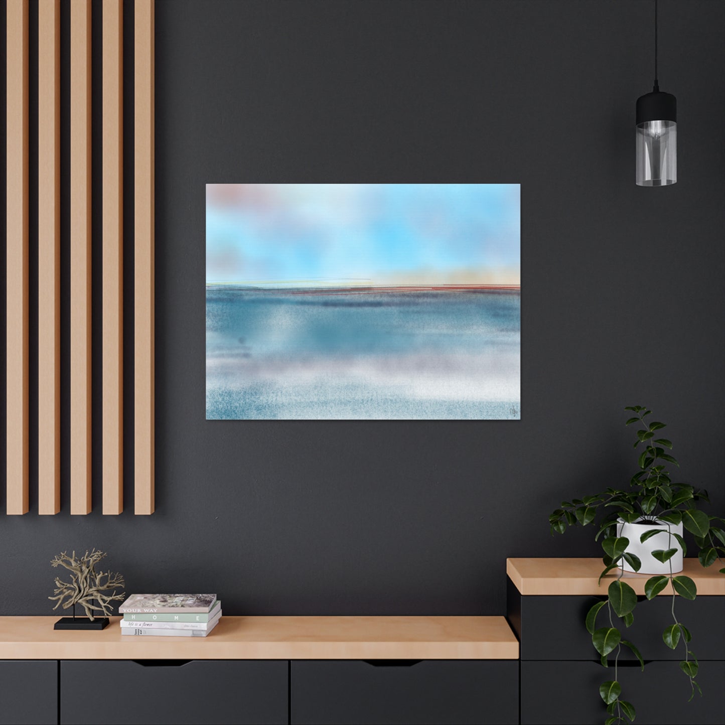 Abstract Coastal 8 Canvas Print - Alja Design