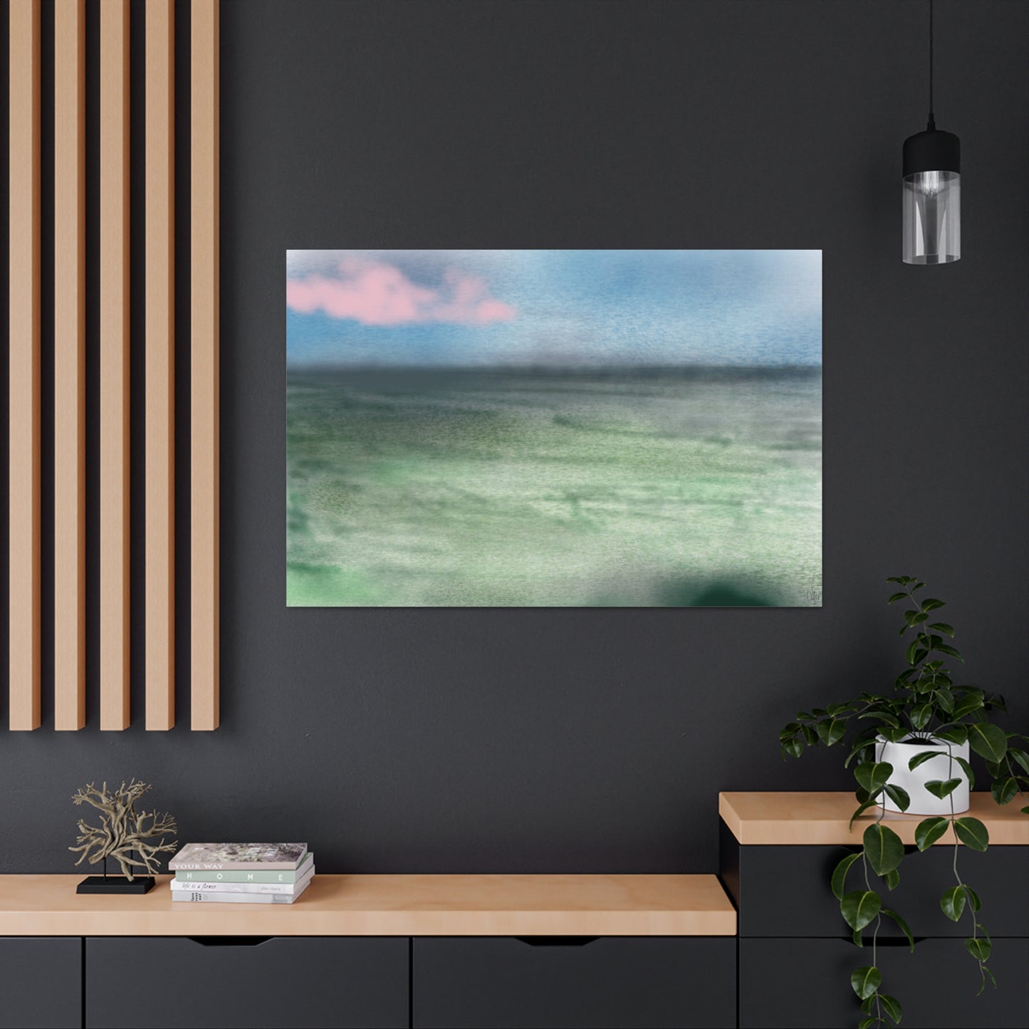 Abstract Coastal 4 Canvas Print - Alja Design