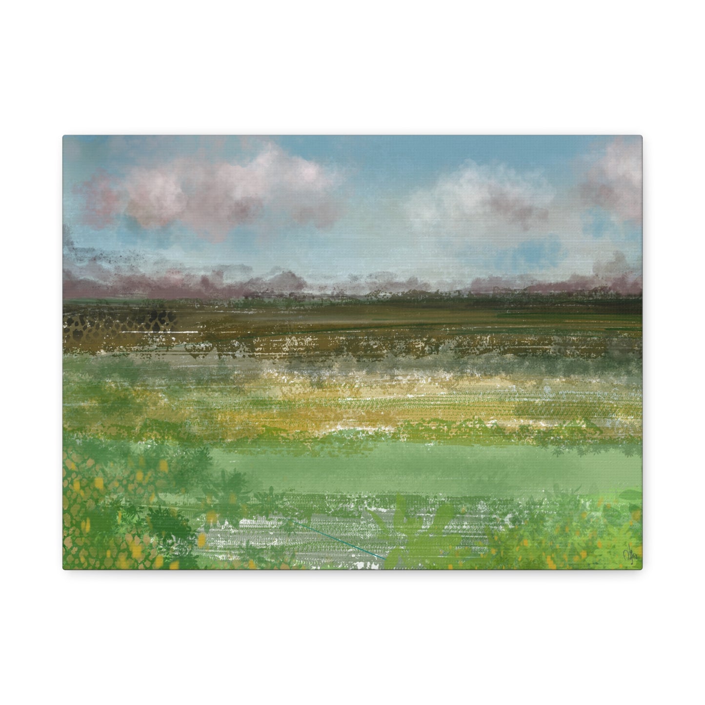 Abstract Coastal 10 Canvas Print - Alja Design