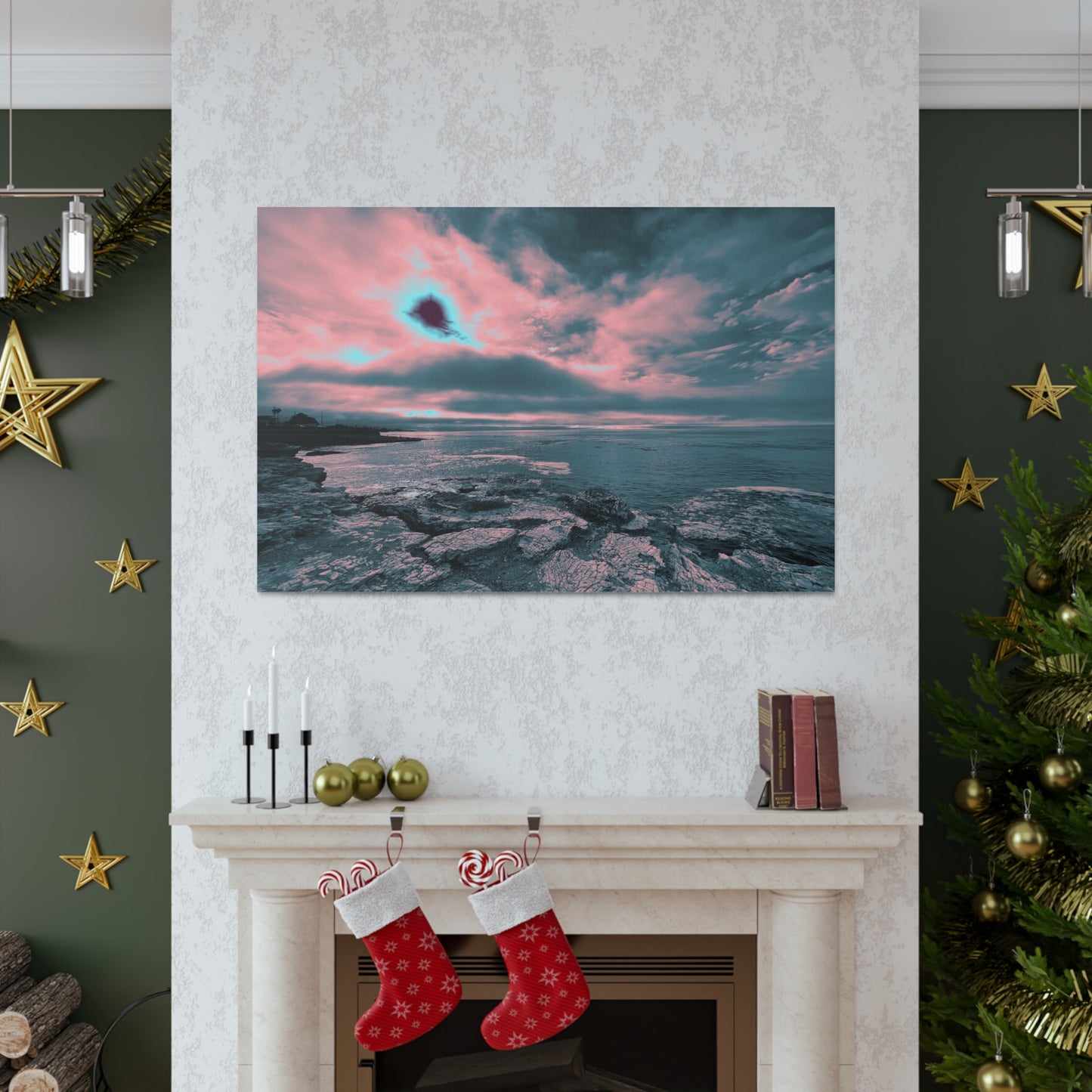 Expressive Cloud Canvas Print - Alja Design